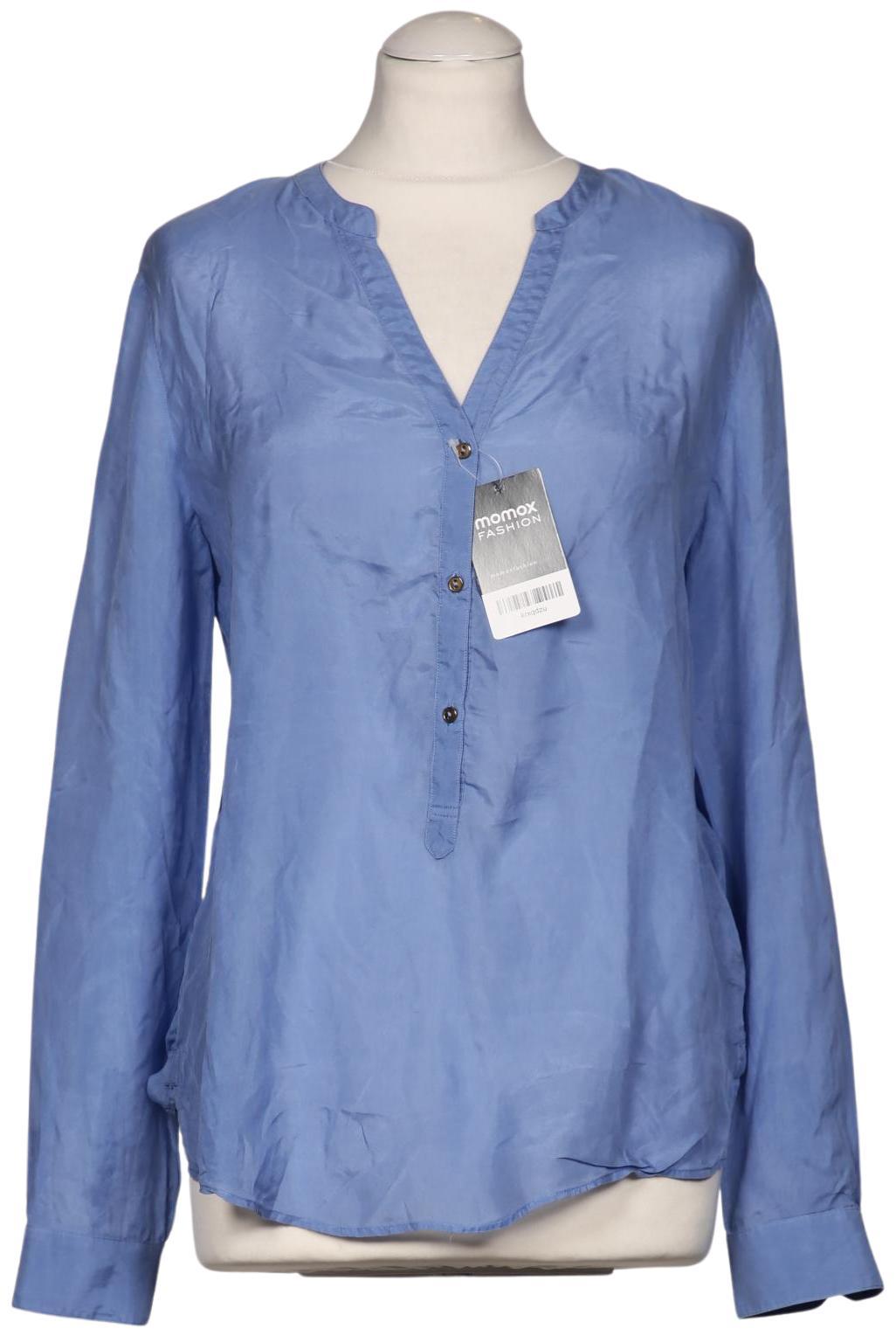 

Massimo Dutti Damen Bluse, hellblau, Gr. 40