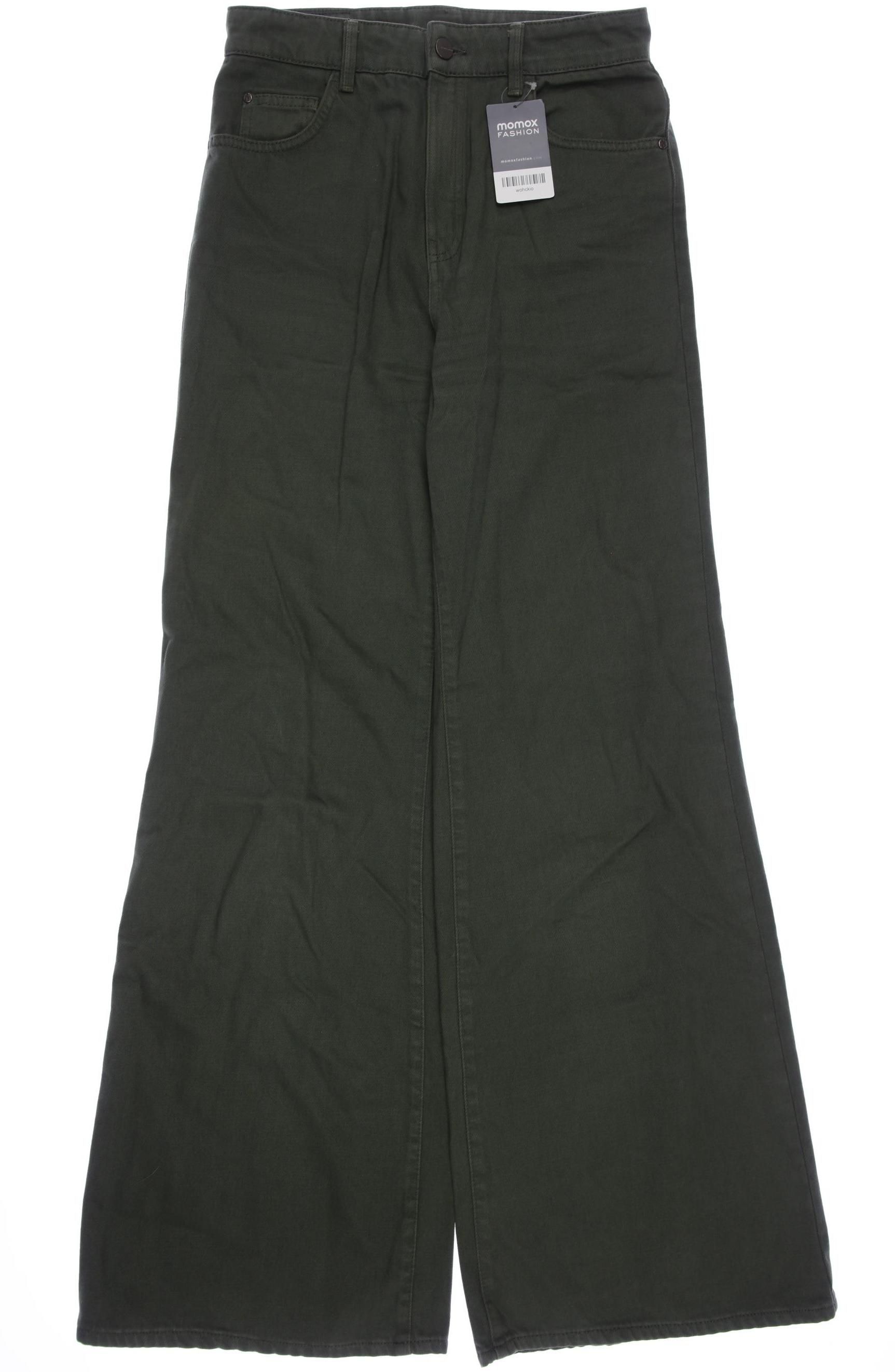 

Massimo Dutti Damen Jeans, grün, Gr. 38