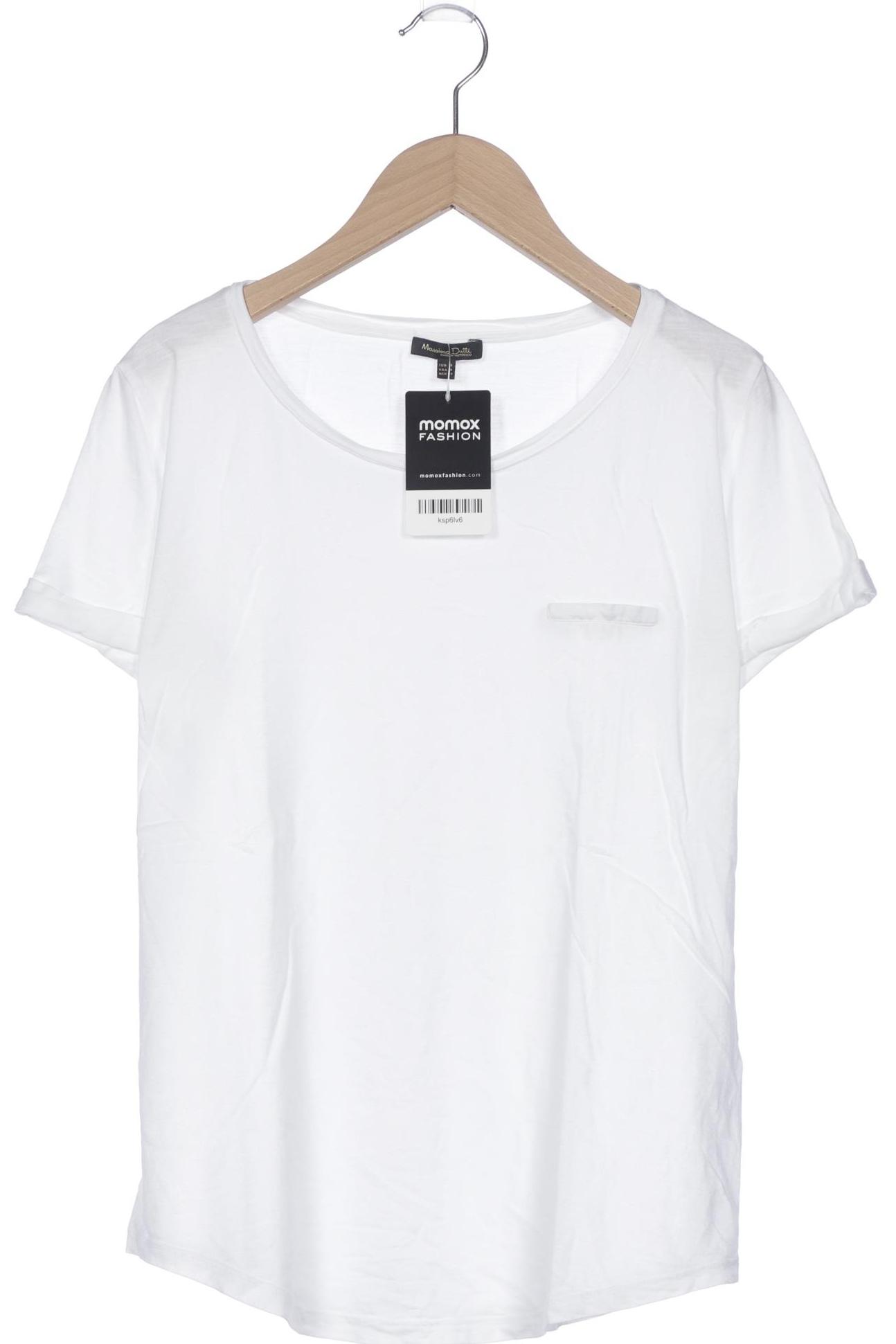 

Massimo Dutti Damen T-Shirt, weiß, Gr. 36