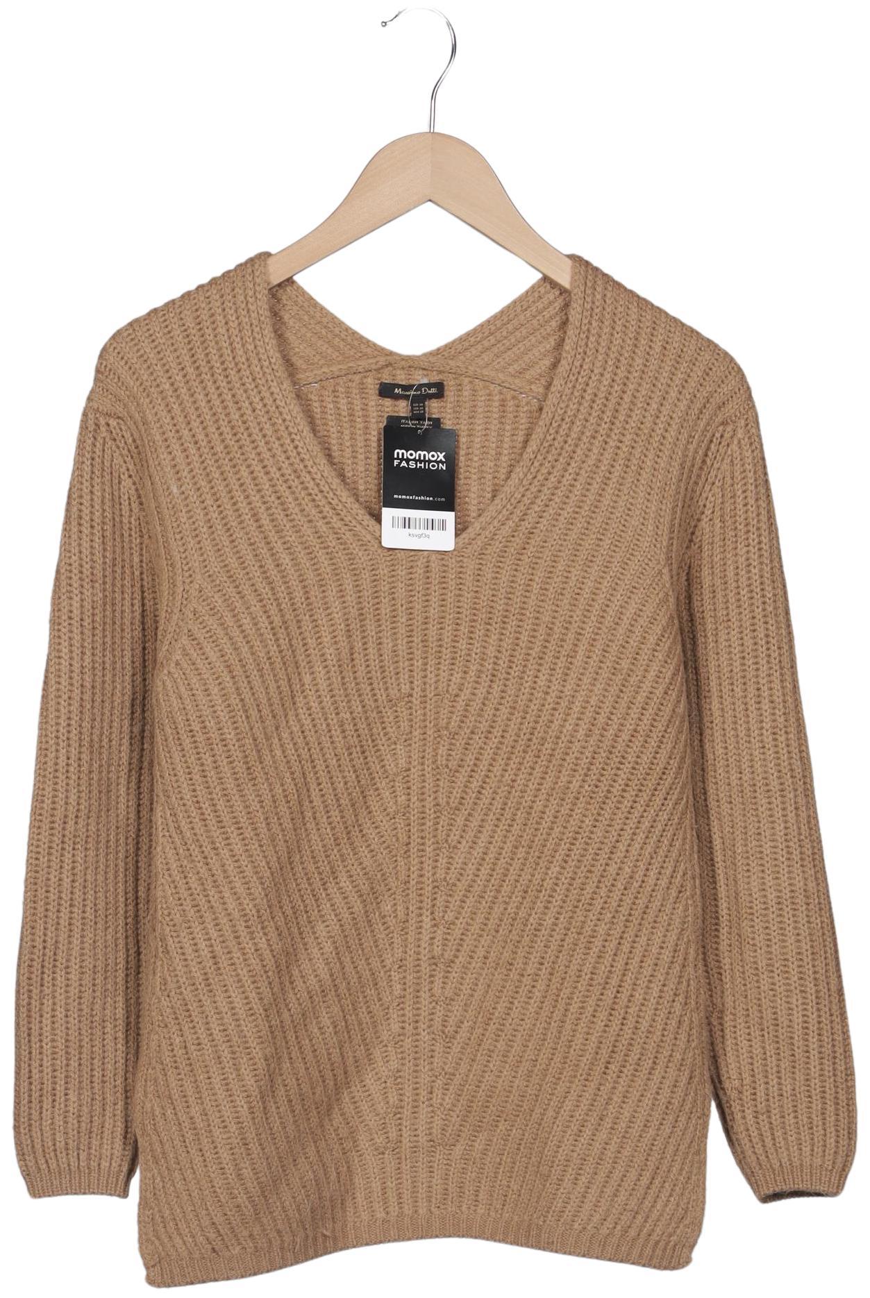 

Massimo Dutti Damen Pullover, beige, Gr. 34