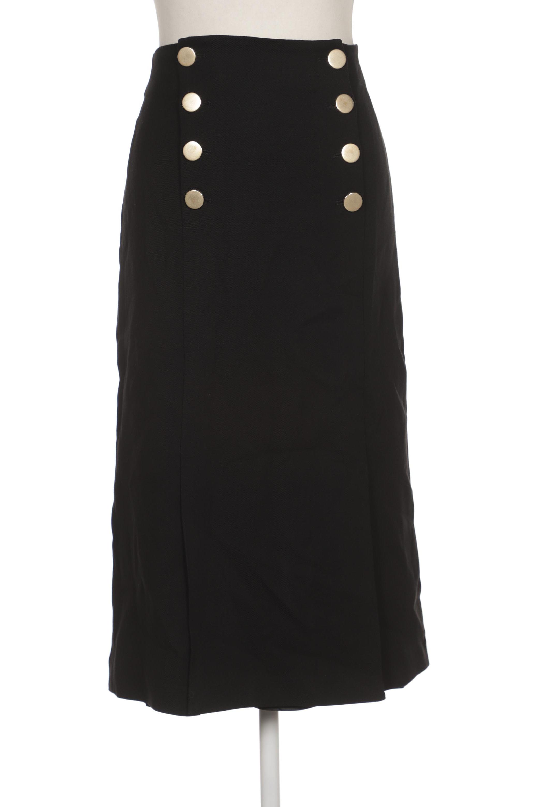 

Massimo Dutti Damen Rock, schwarz