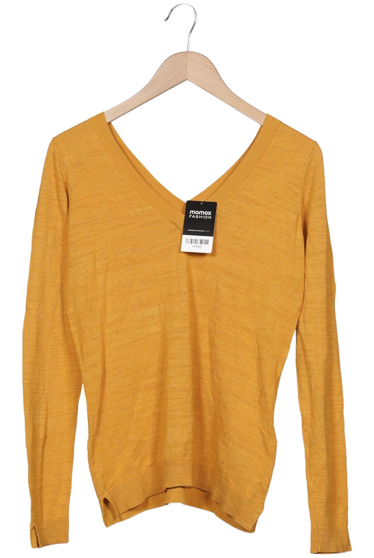 

Massimo Dutti Damen Pullover, gelb, Gr. 36