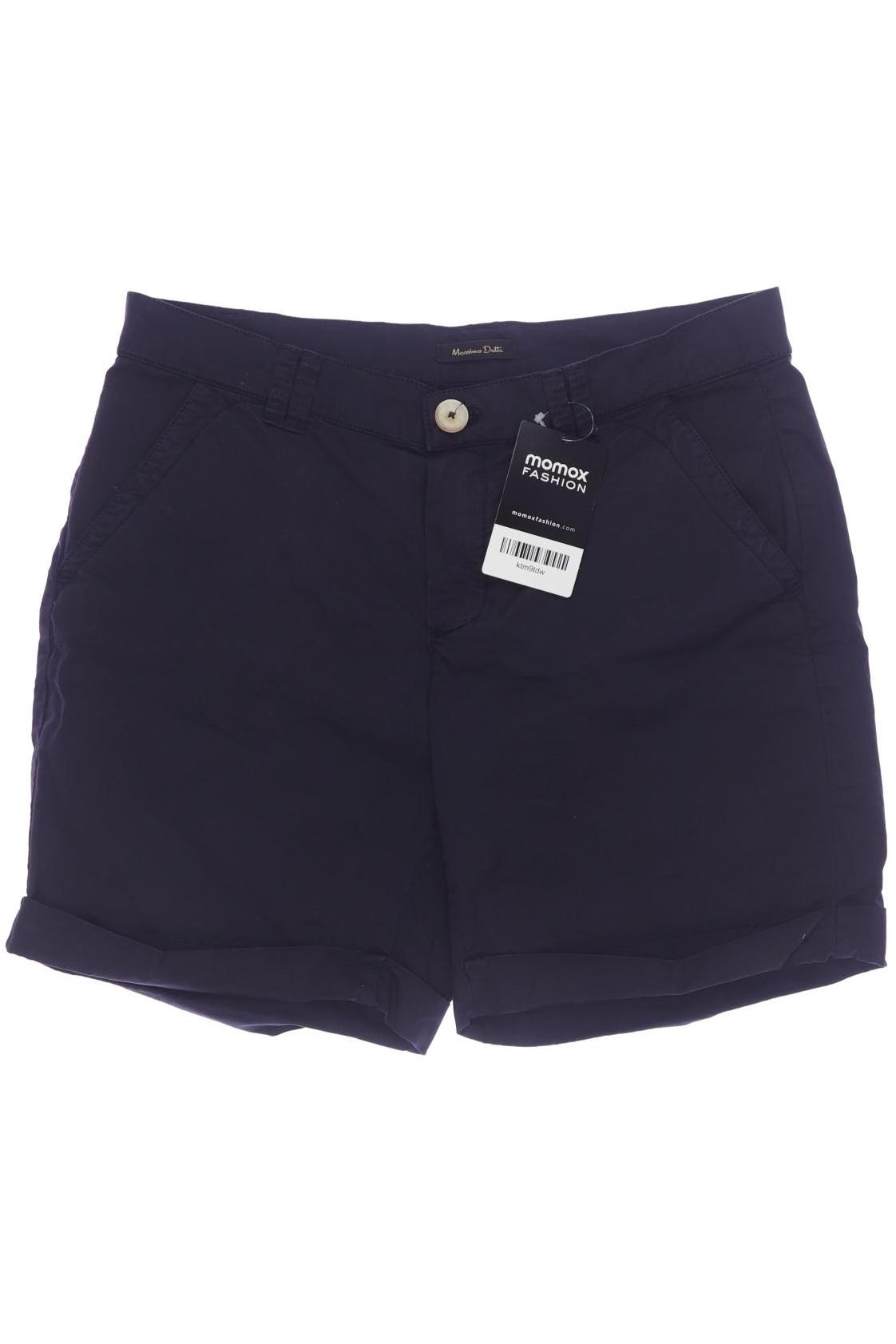 

Massimo Dutti Damen Shorts, marineblau, Gr. 28