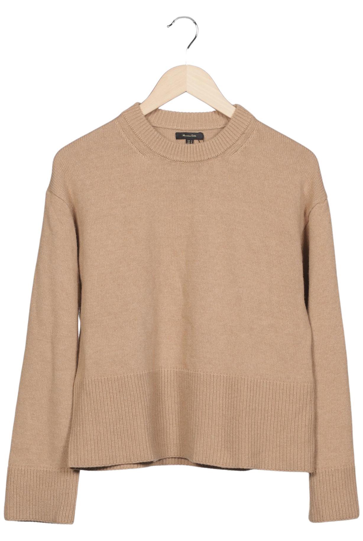 

Massimo Dutti Damen Pullover, beige, Gr. 38