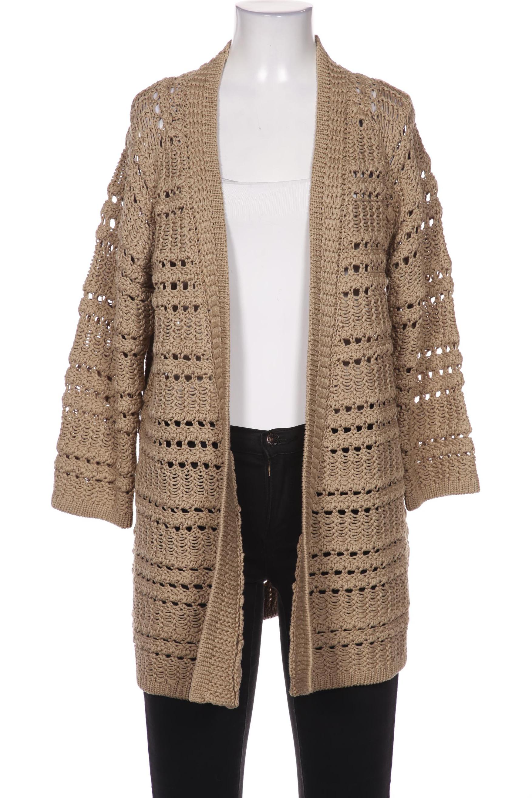 

Massimo Dutti Damen Strickjacke, beige, Gr. 34
