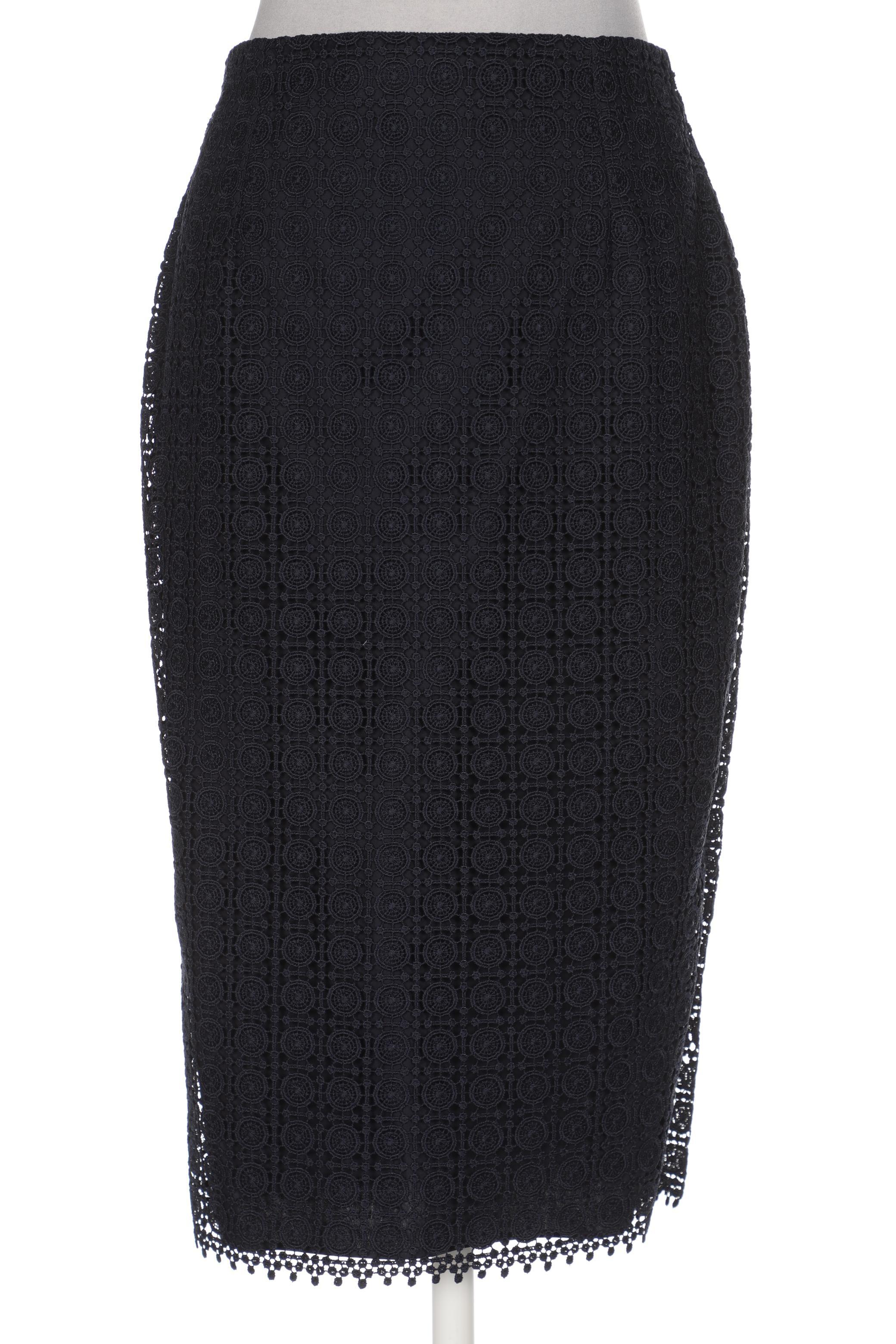 

Massimo Dutti Damen Rock, marineblau, Gr. 36