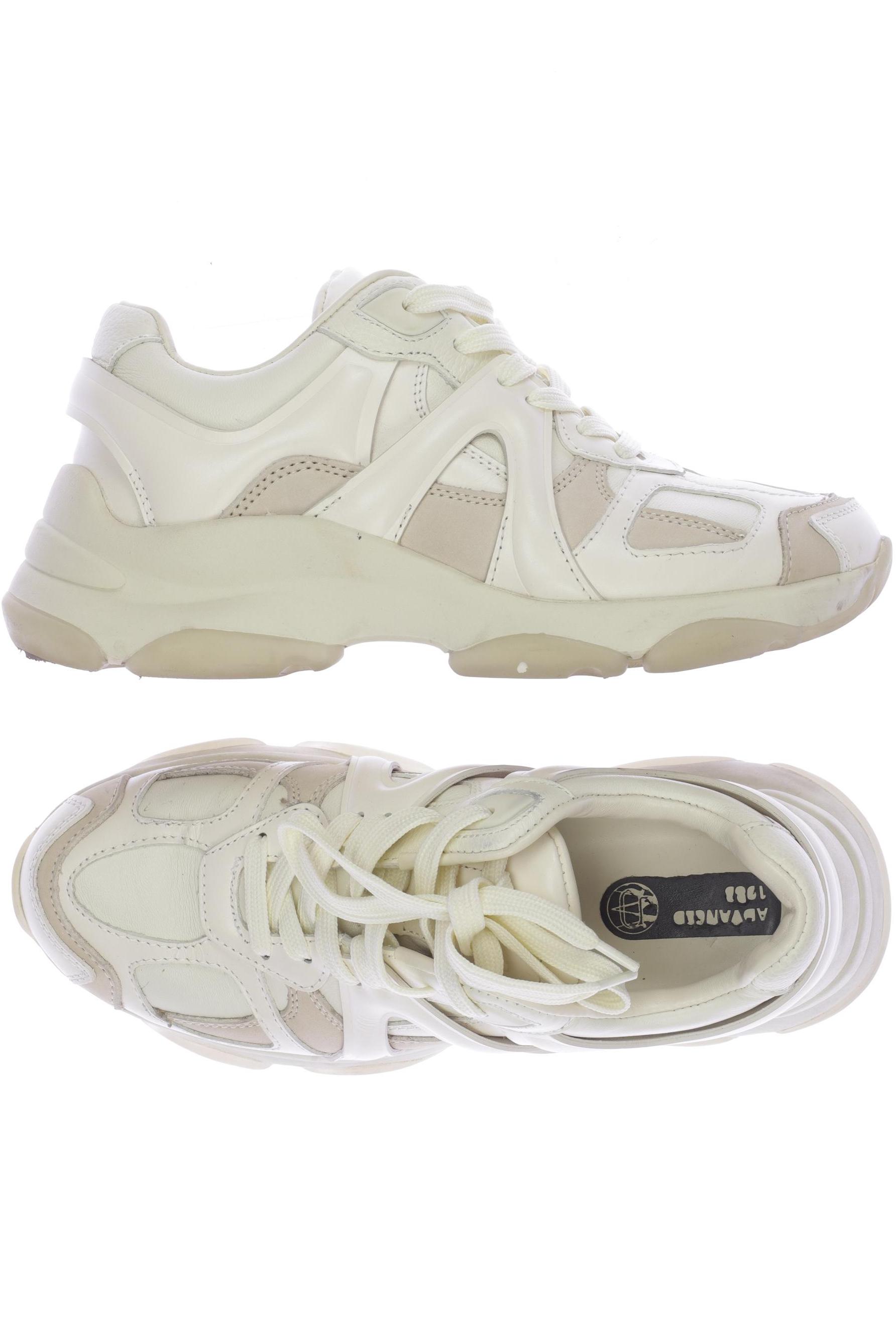 

Massimo Dutti Damen Sneakers, cremeweiß, Gr. 37