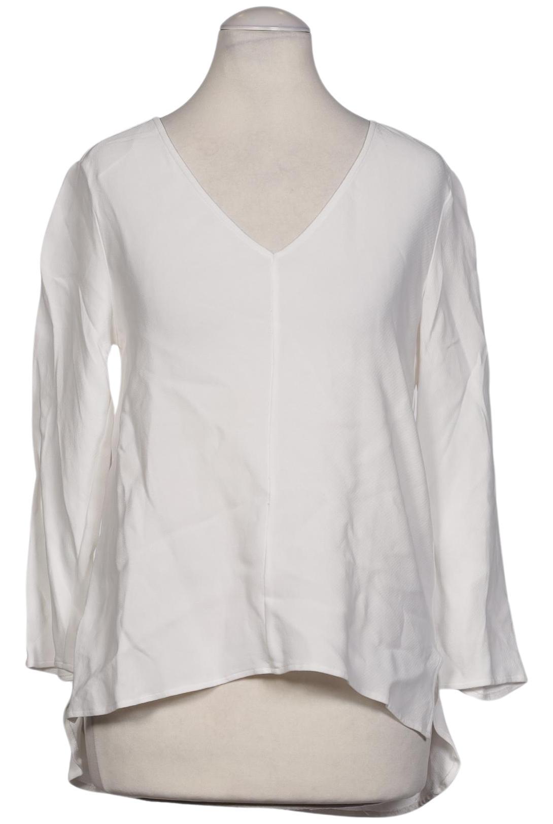 

Massimo Dutti Damen Bluse, weiß, Gr. 36