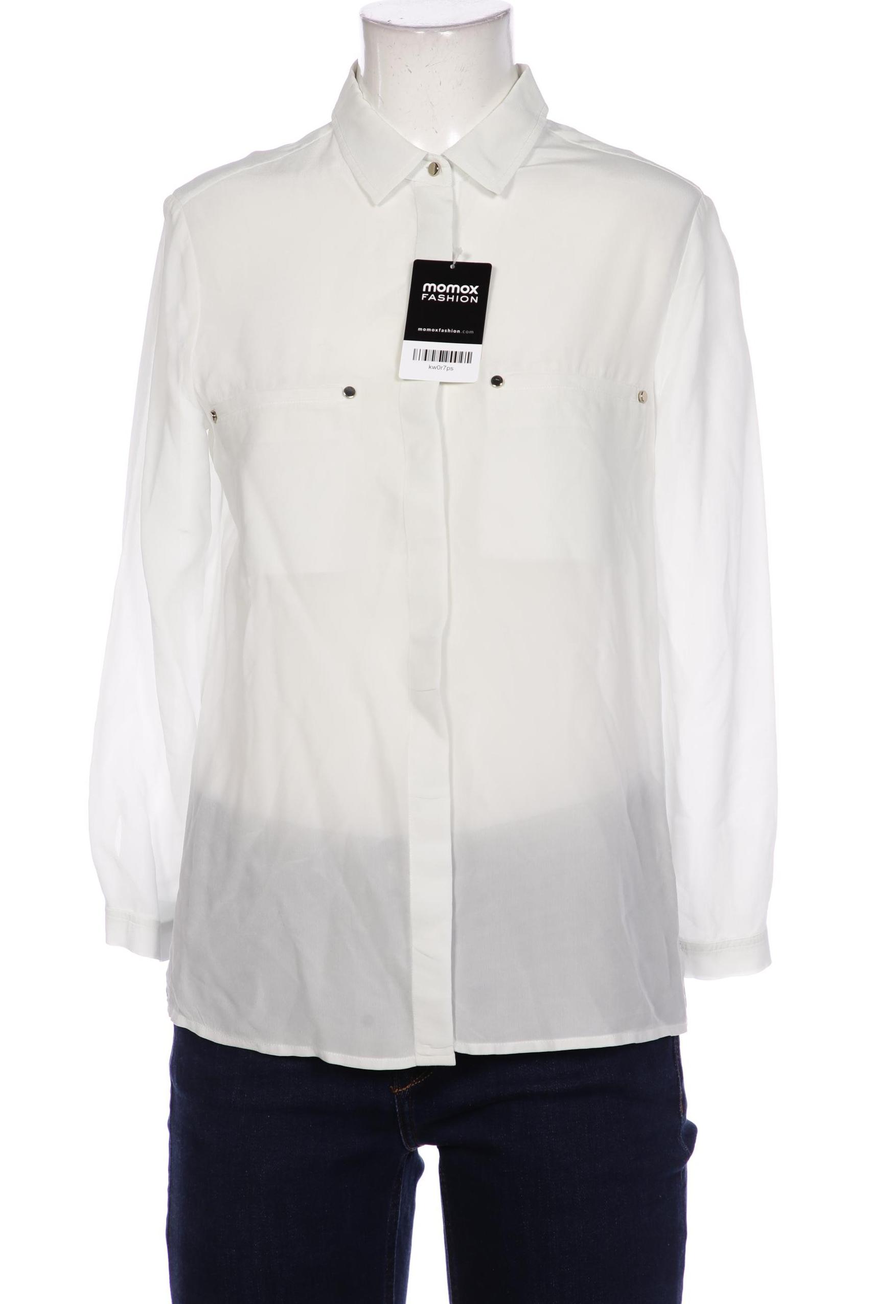 

Massimo Dutti Damen Bluse, weiß, Gr. 36