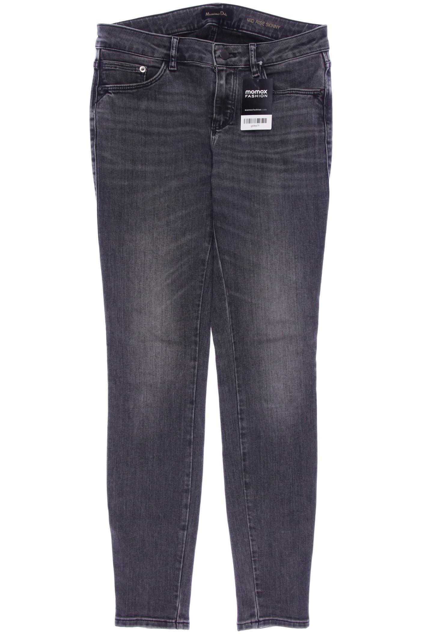 

Massimo Dutti Damen Jeans, grau, Gr. 38