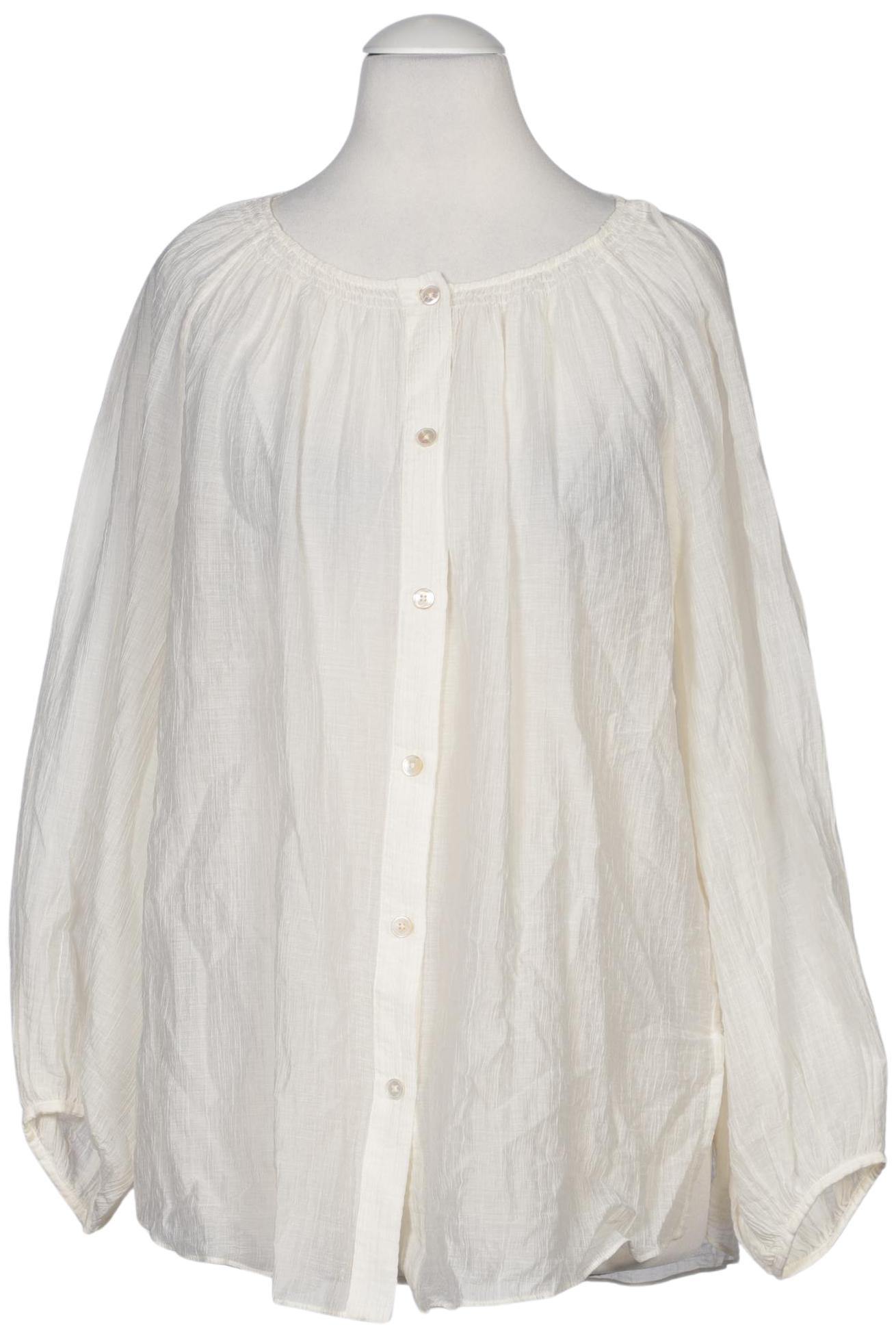 

Massimo Dutti Damen Bluse, cremeweiß, Gr. 36