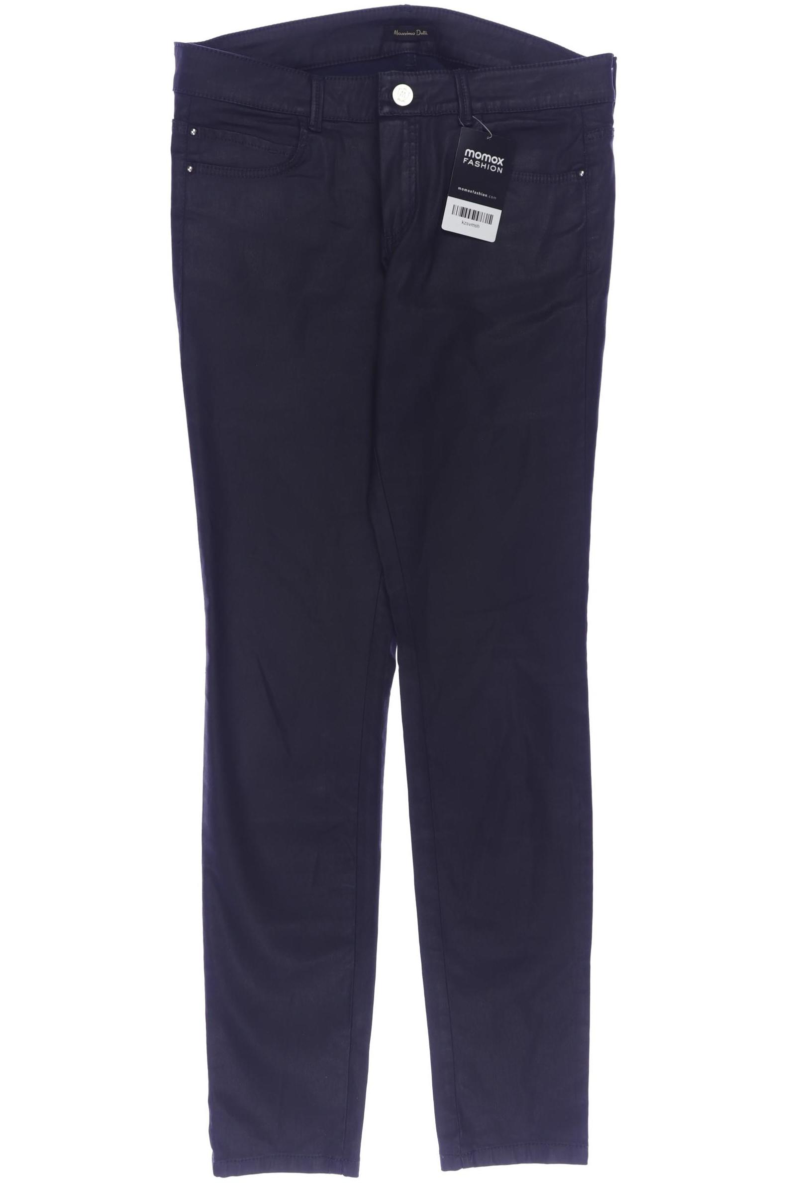 

Massimo Dutti Damen Stoffhose, marineblau, Gr. 40