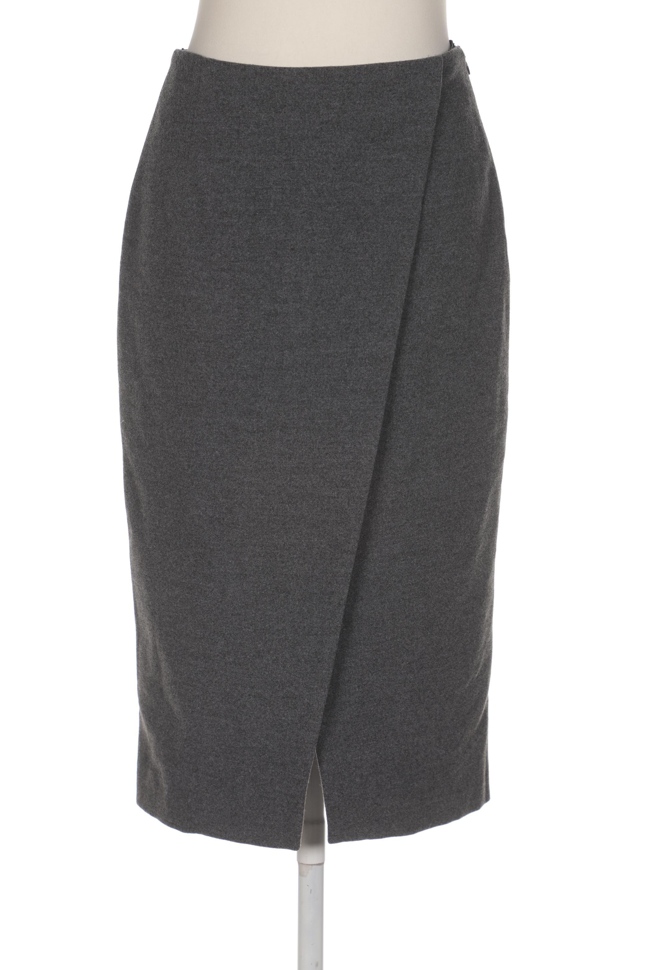 

Massimo Dutti Damen Rock, grau, Gr. 36