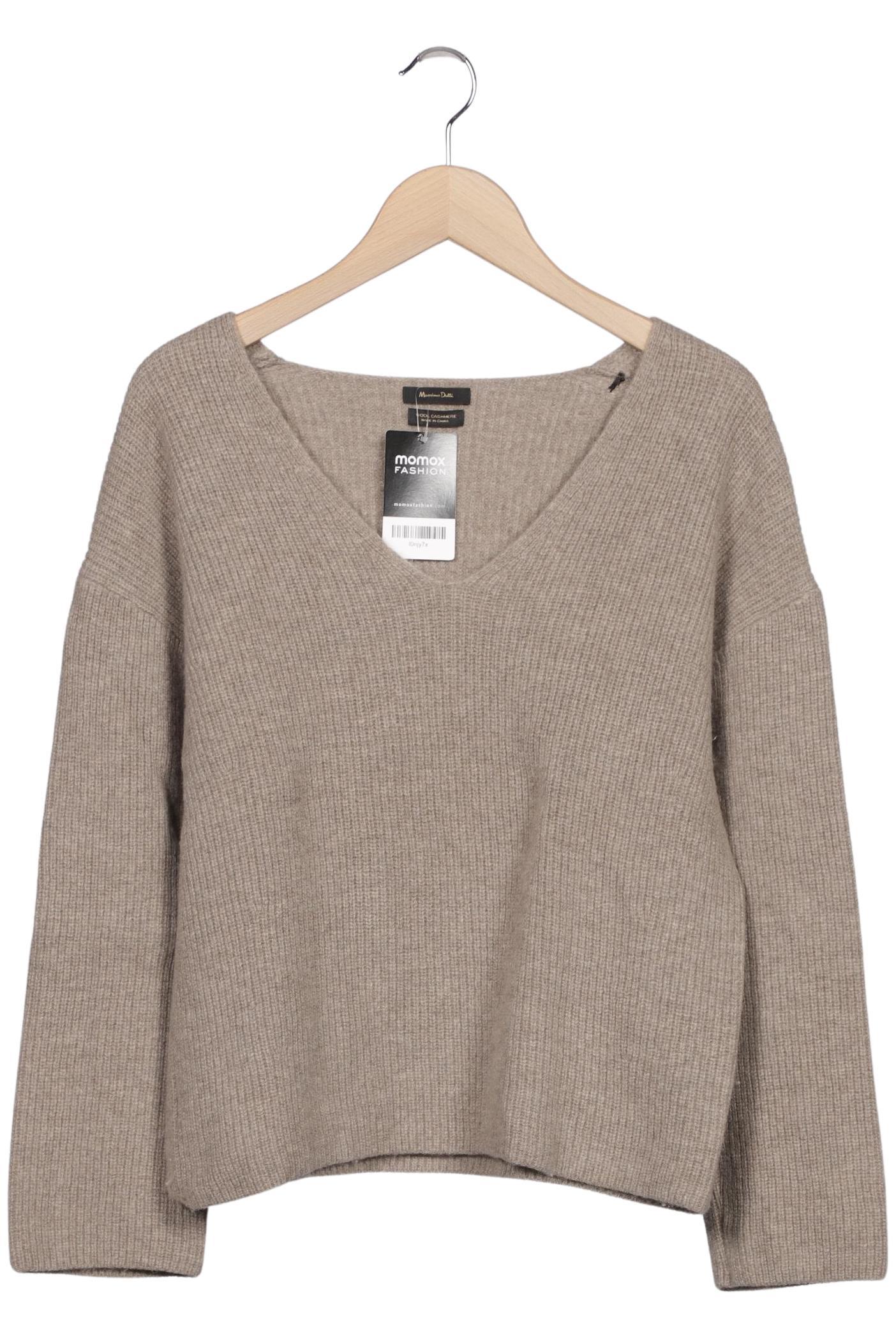 

Massimo Dutti Damen Pullover, beige, Gr. 38