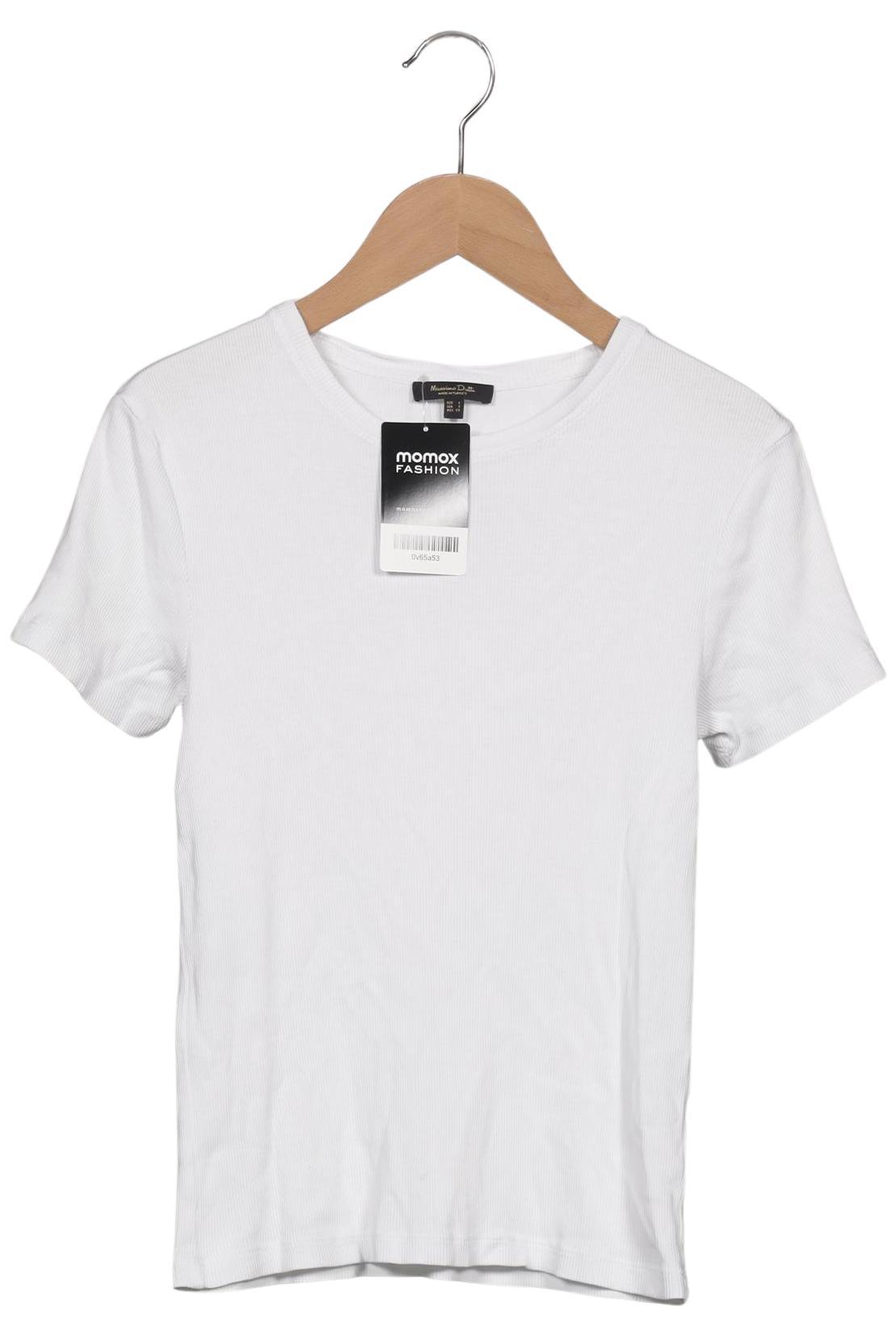 

Massimo Dutti Damen T-Shirt, weiß, Gr. 36