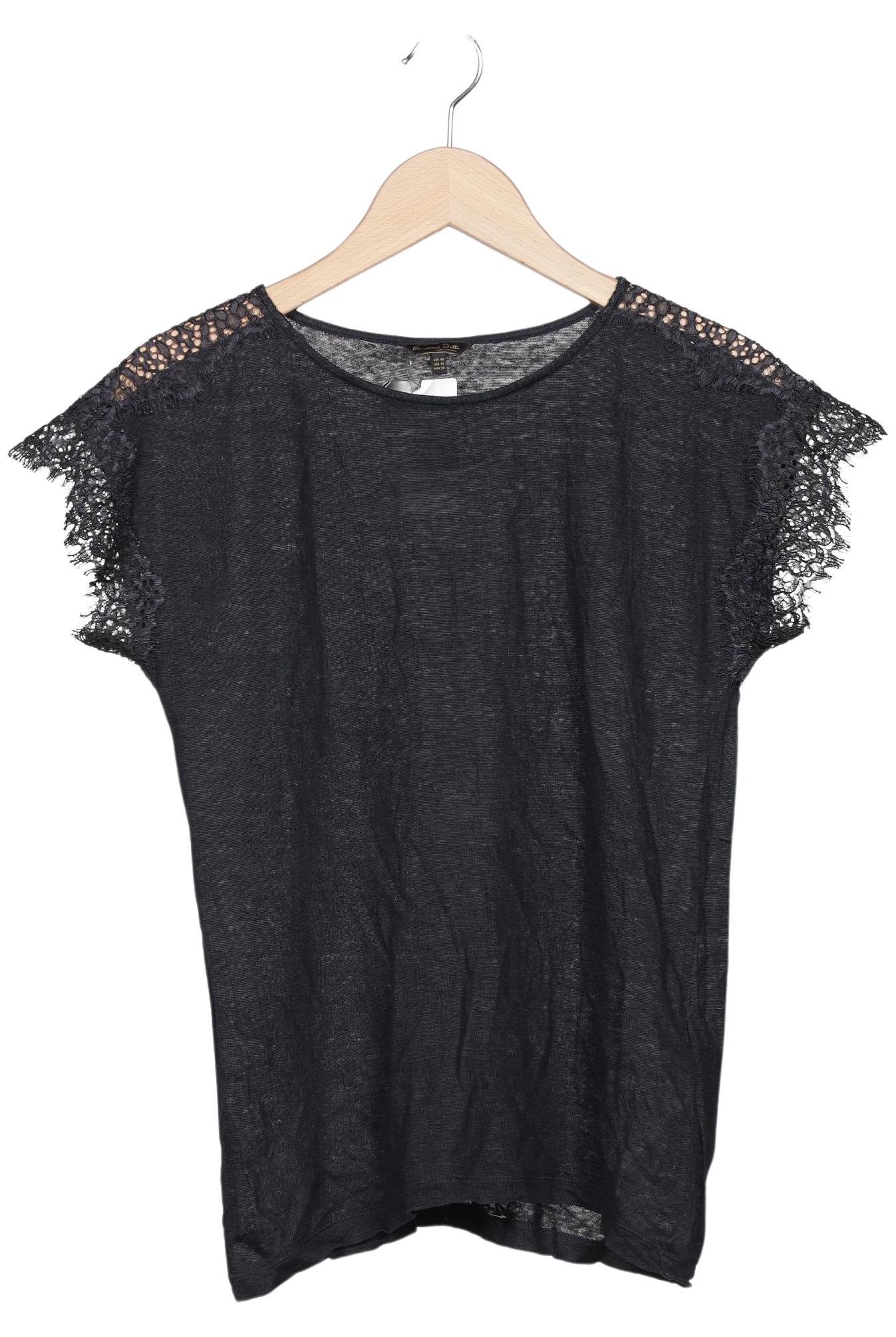 

Massimo Dutti Damen T-Shirt, marineblau, Gr. 34