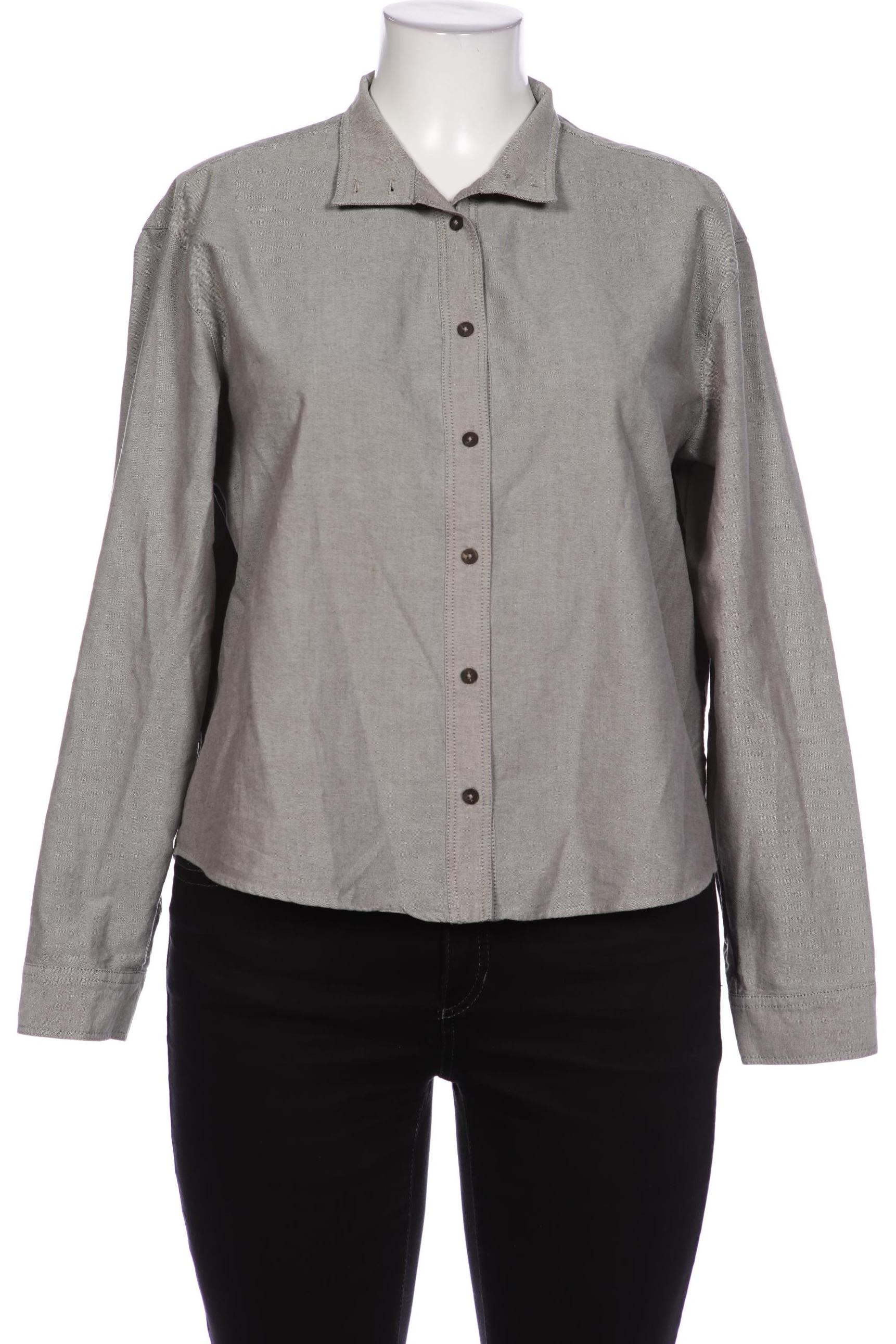 

Massimo Dutti Damen Bluse, grau, Gr. 38