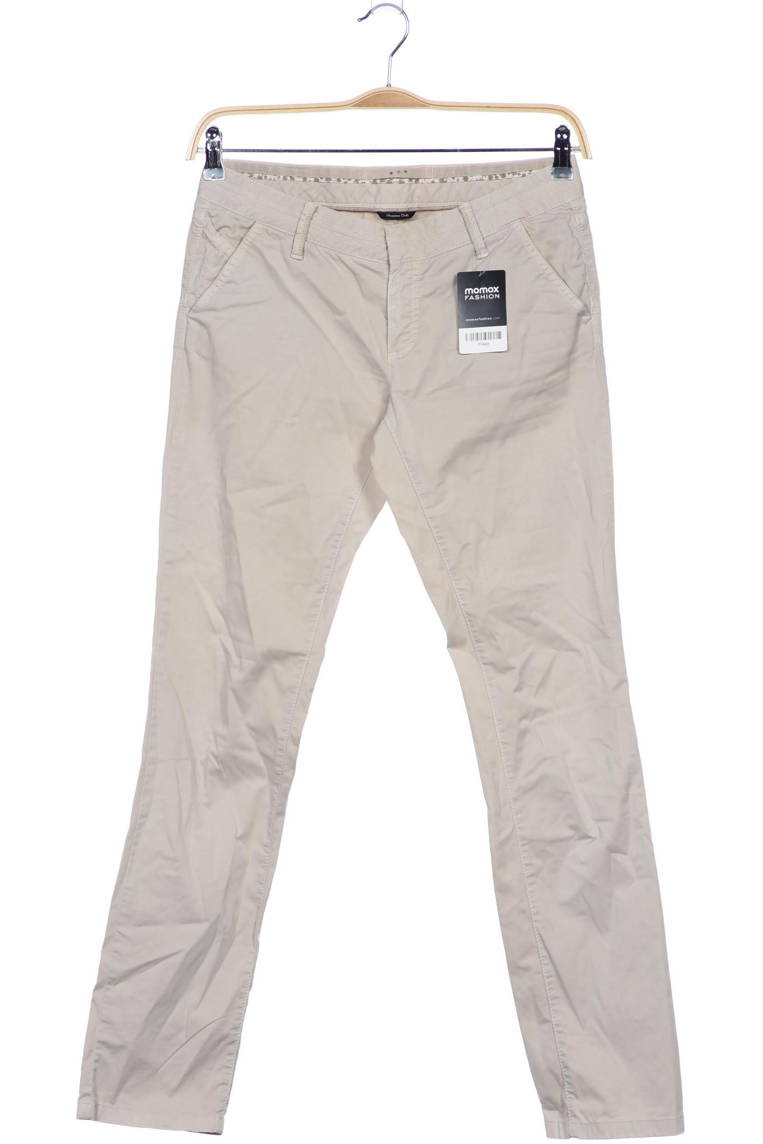 

Massimo Dutti Damen Stoffhose, beige, Gr. 38
