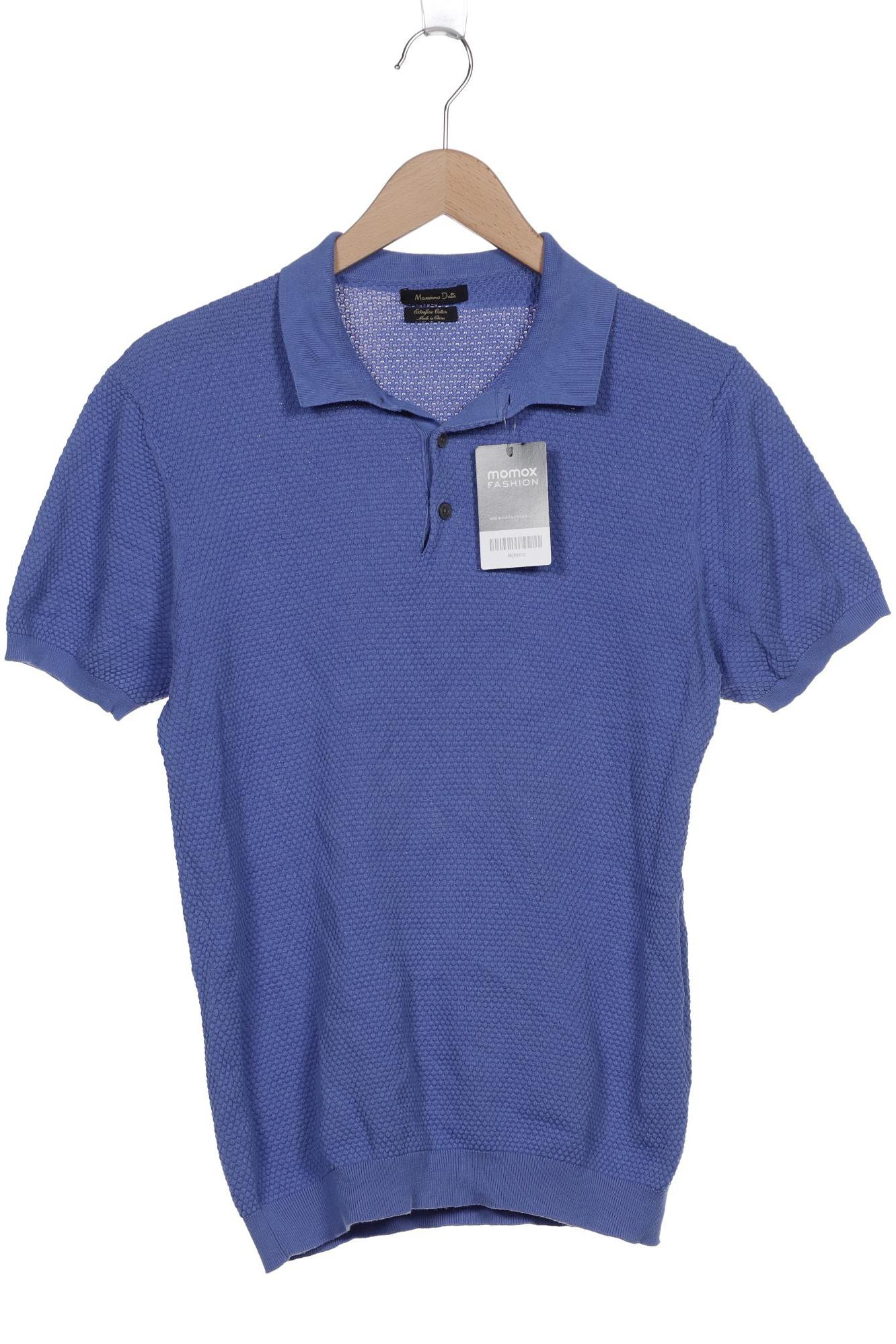 

Massimo Dutti Damen Poloshirt, blau