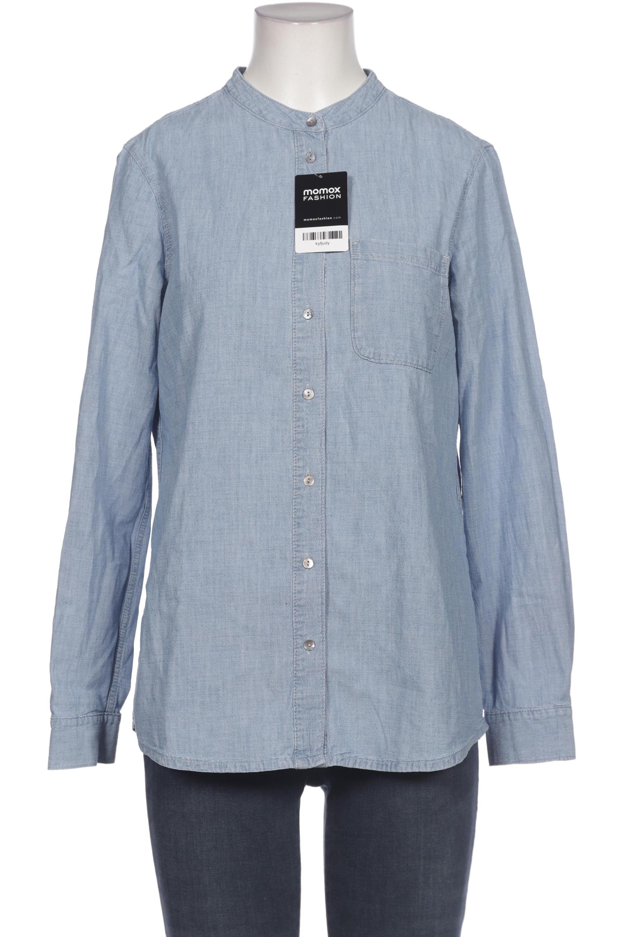 

Massimo Dutti Damen Bluse, blau, Gr. 36