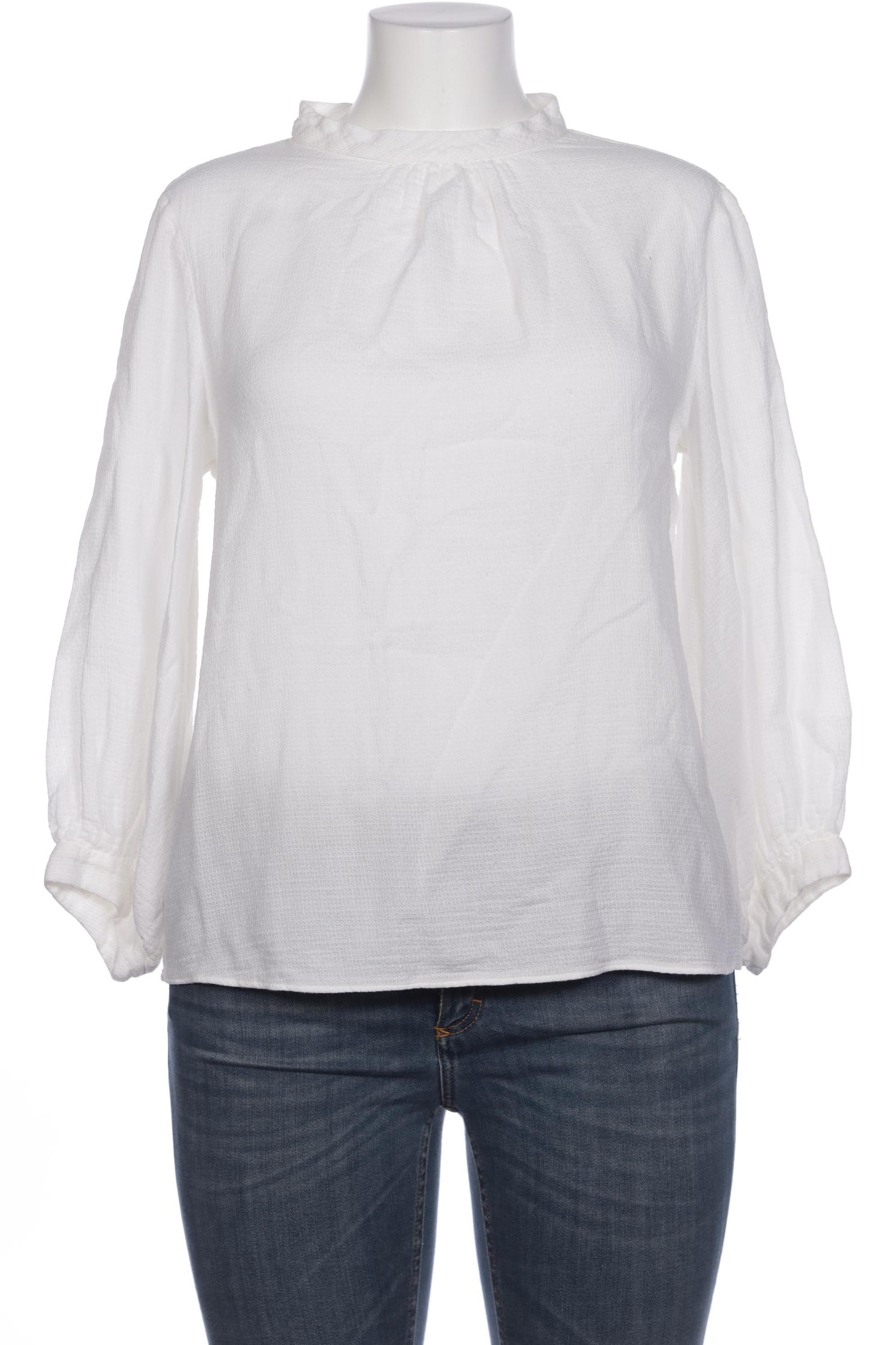 

Massimo Dutti Damen Bluse, weiß, Gr. 42