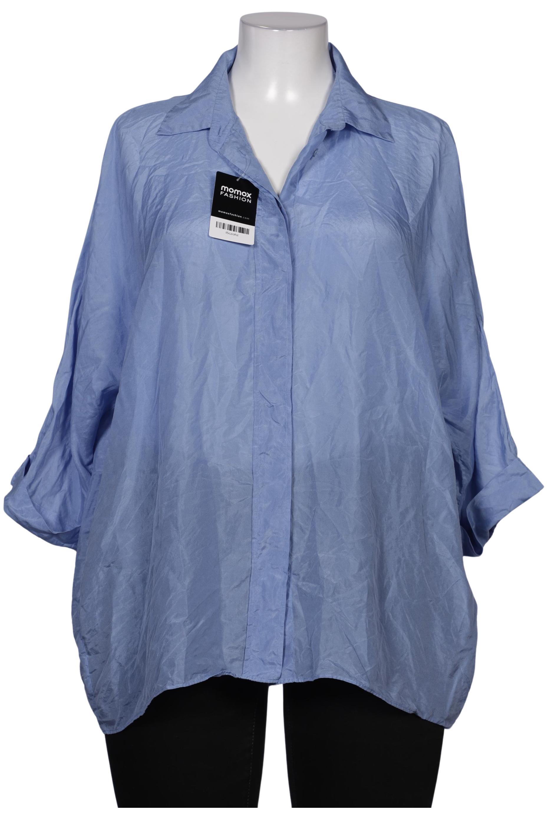 

Massimo Dutti Damen Bluse, hellblau, Gr. 42