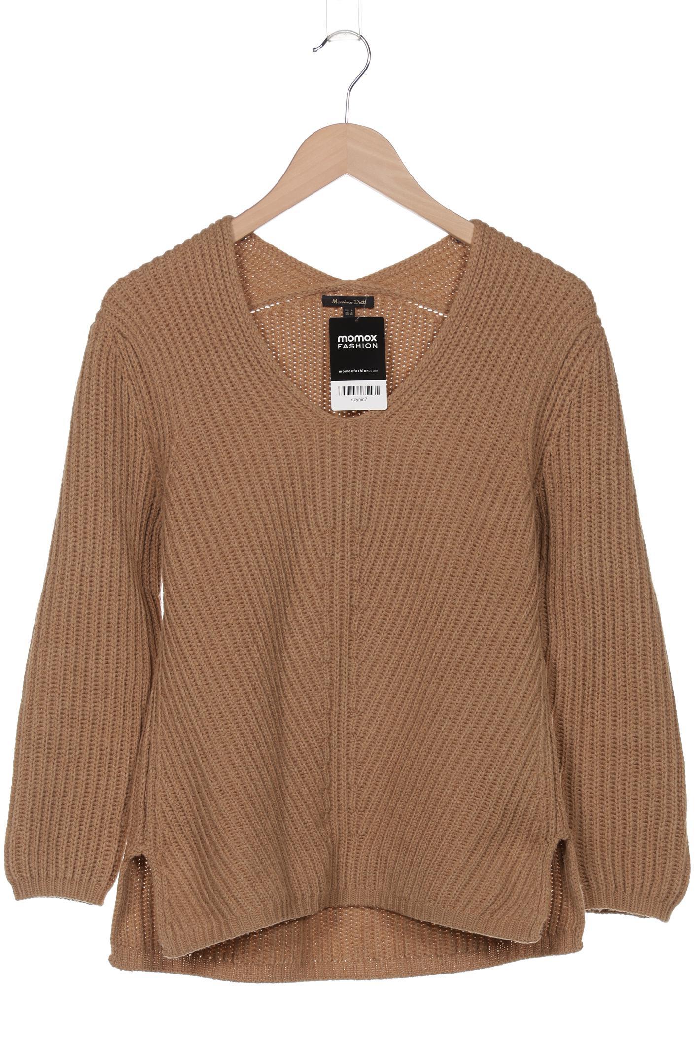 

Massimo Dutti Damen Pullover, braun, Gr. 36