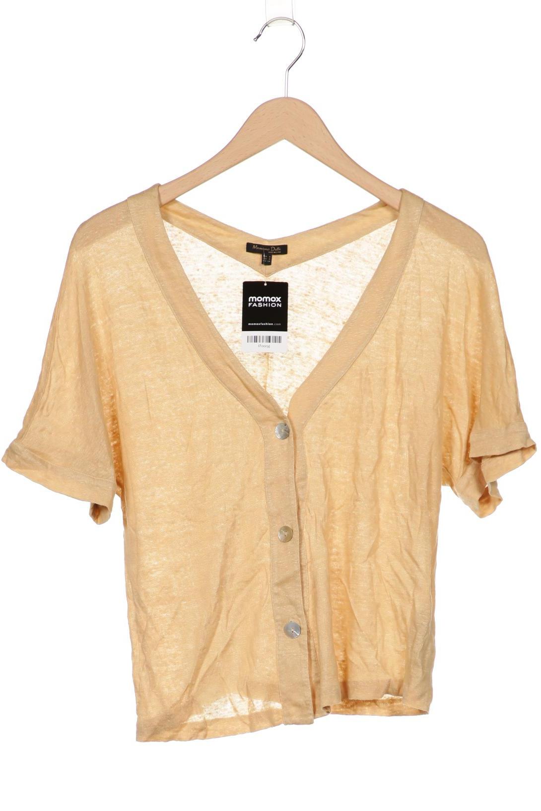 

Massimo Dutti Damen Strickjacke, beige