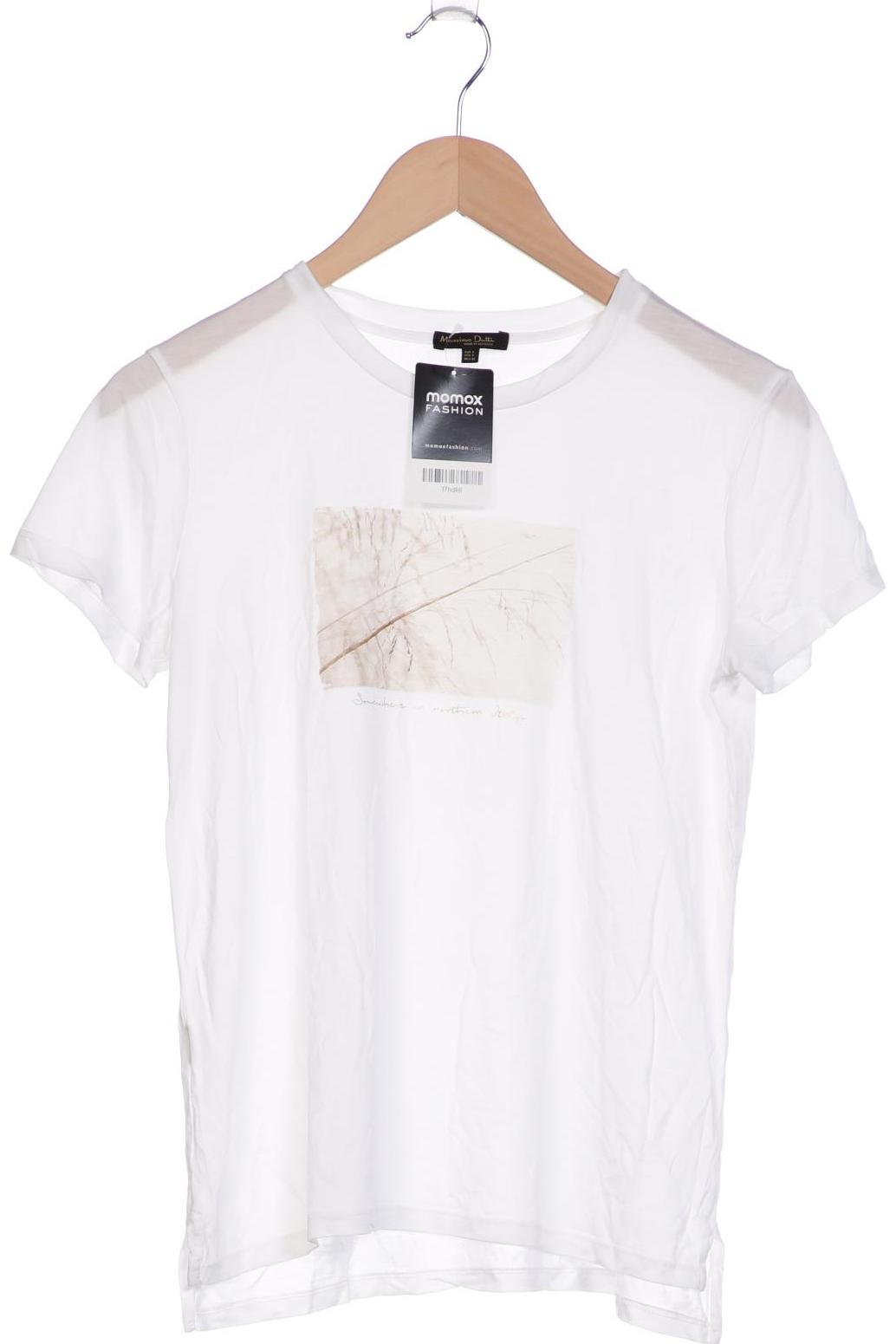 

Massimo Dutti Damen T-Shirt, weiß, Gr. 36