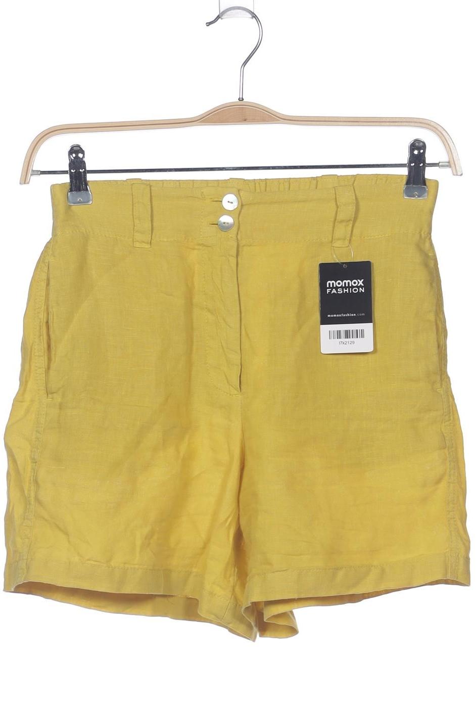

Massimo Dutti Damen Shorts, gelb, Gr. 34