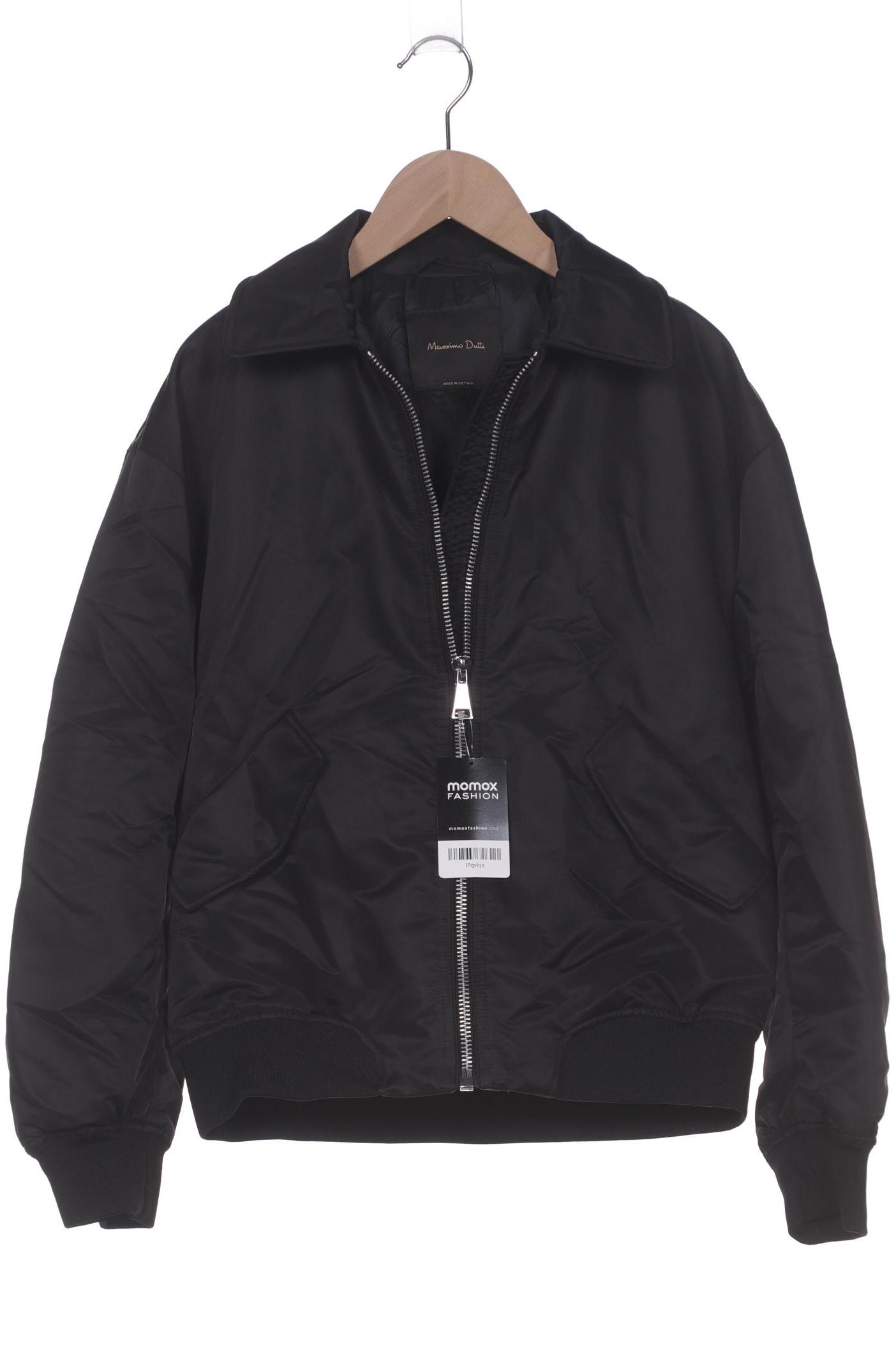

Massimo Dutti Damen Jacke, schwarz, Gr. 36