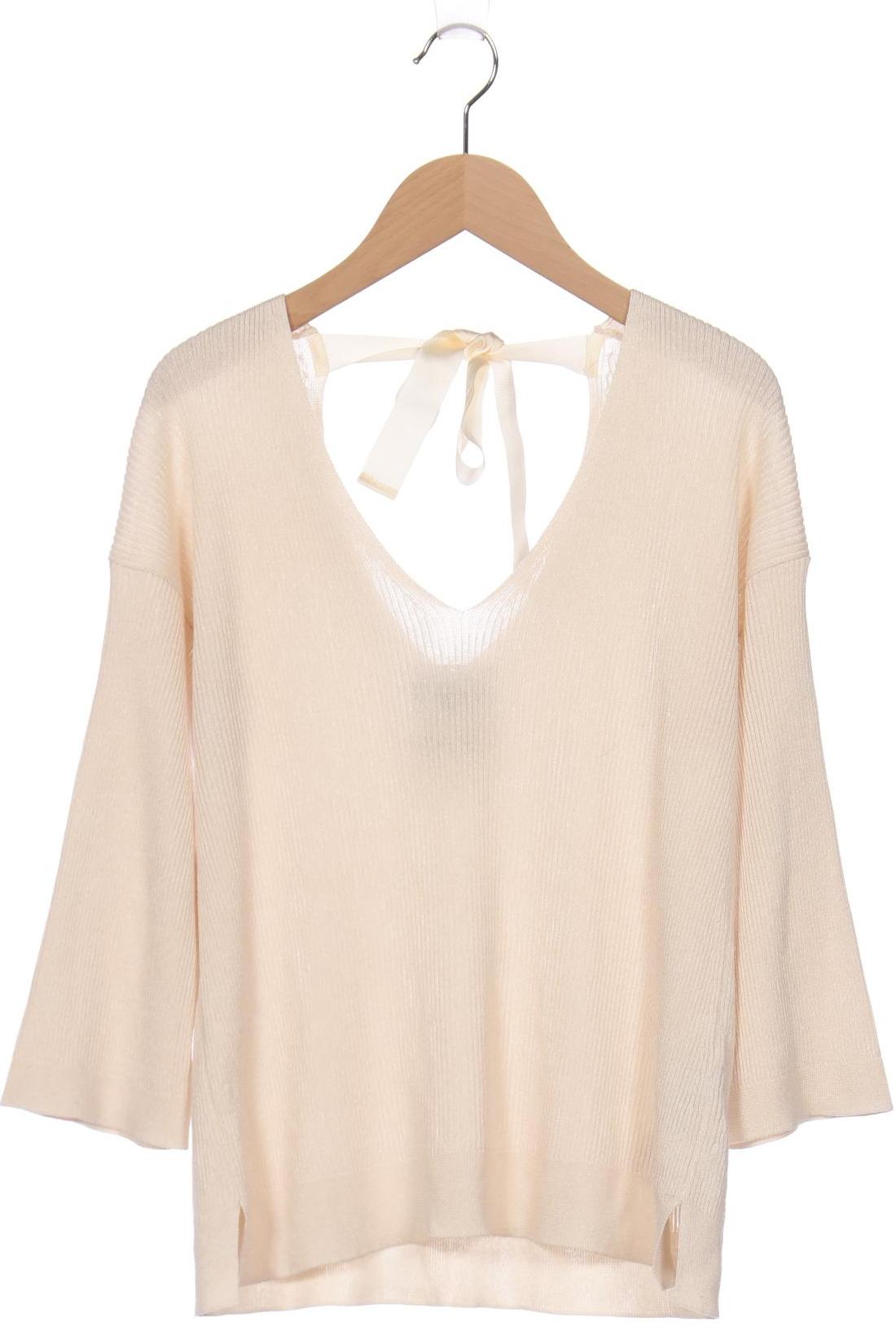 

Massimo Dutti Damen Pullover, cremeweiß