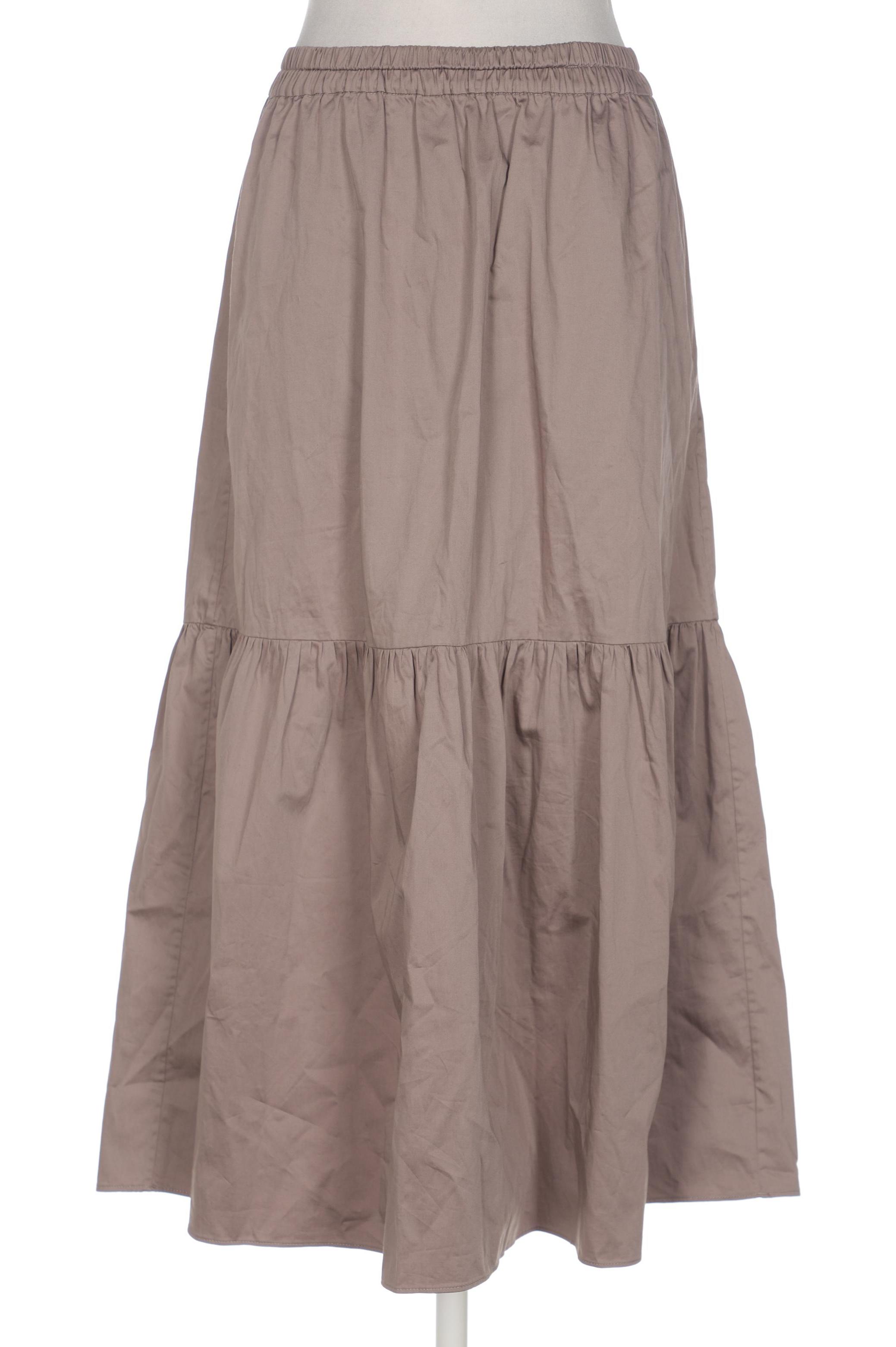 

Massimo Dutti Damen Rock, beige, Gr. 36