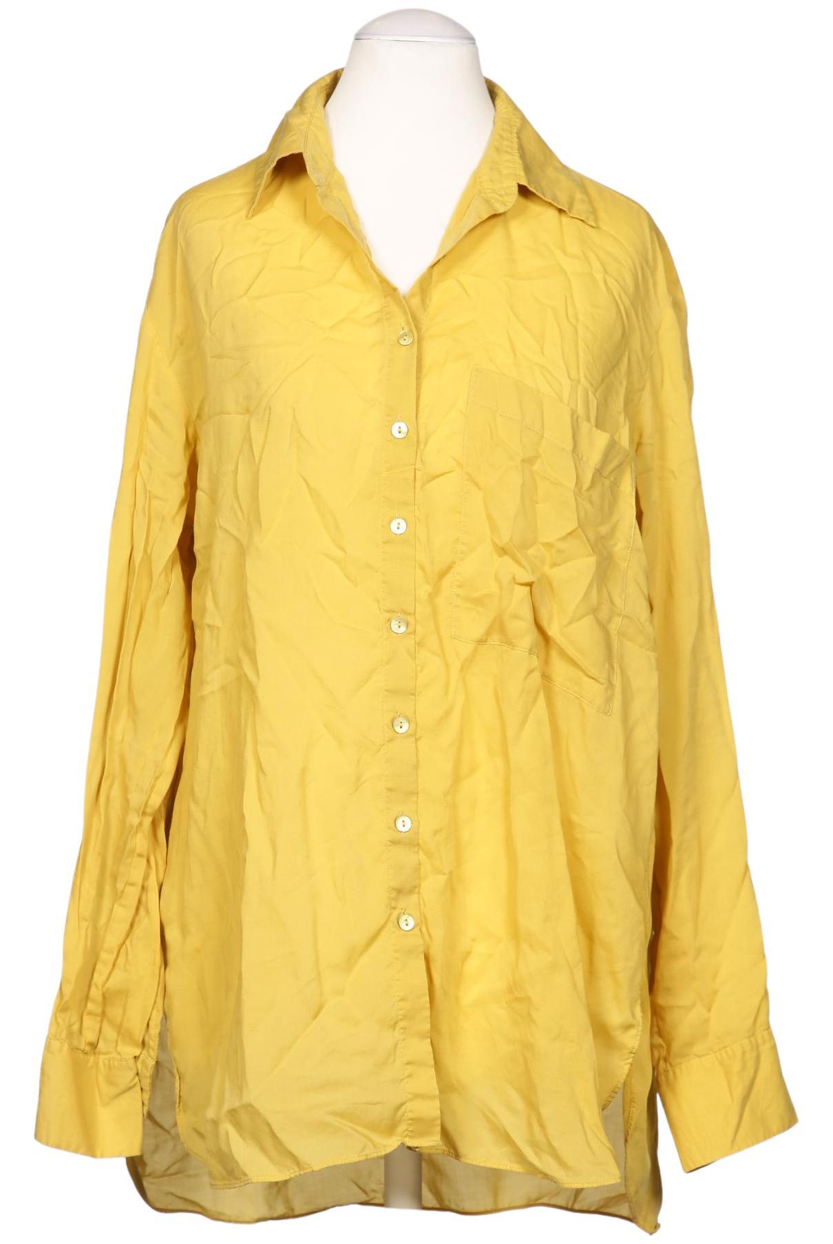 

Massimo Dutti Damen Bluse, gelb, Gr. 36