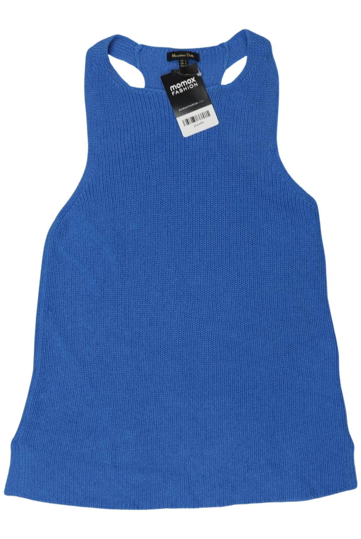 

Massimo Dutti Damen Top, blau, Gr. 38