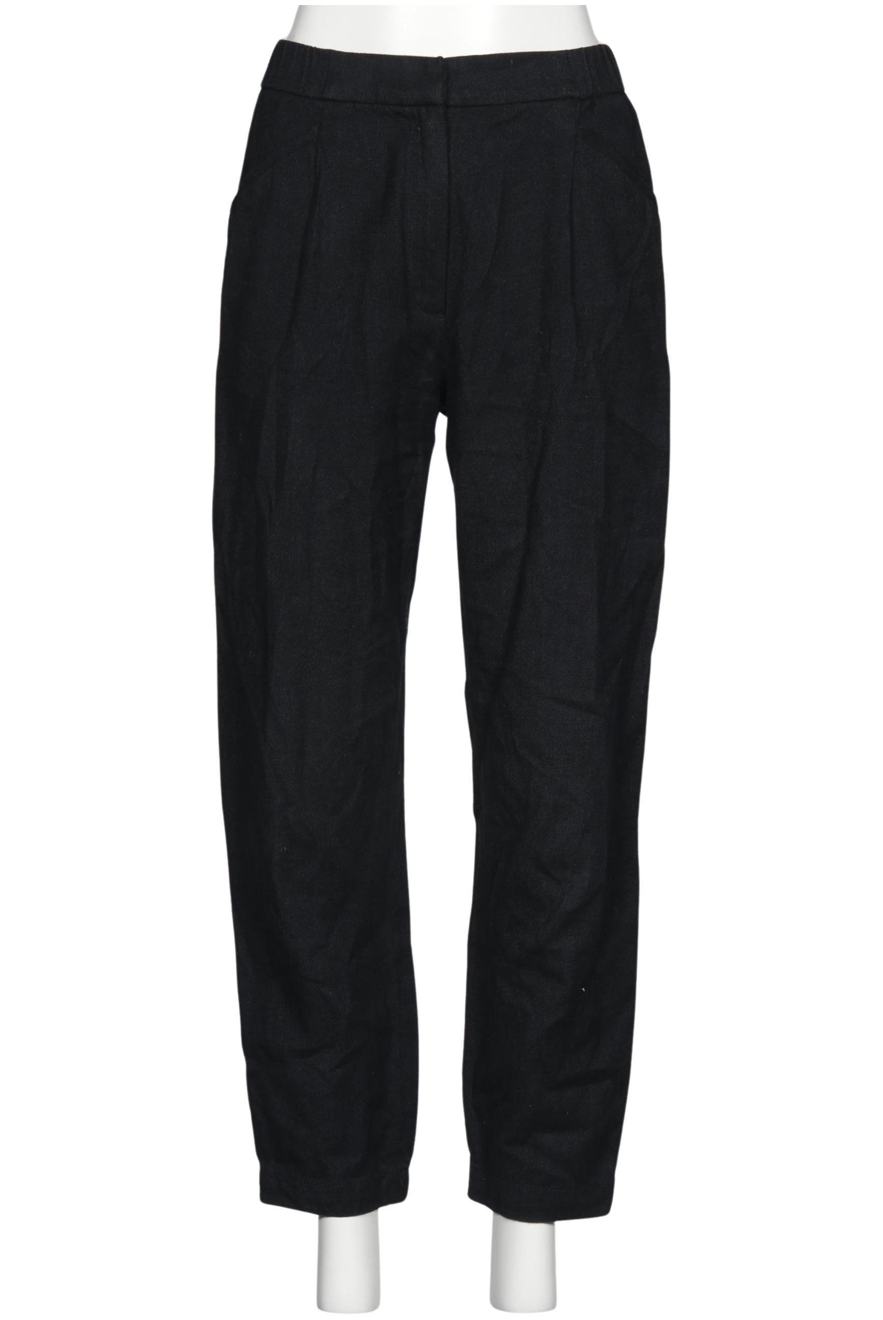 

Massimo Dutti Damen Stoffhose, marineblau, Gr. 36