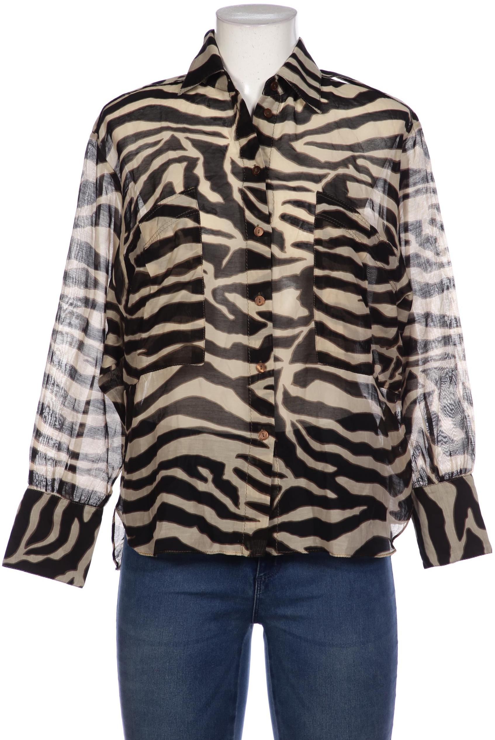

Massimo Dutti Damen Bluse, braun, Gr. 40