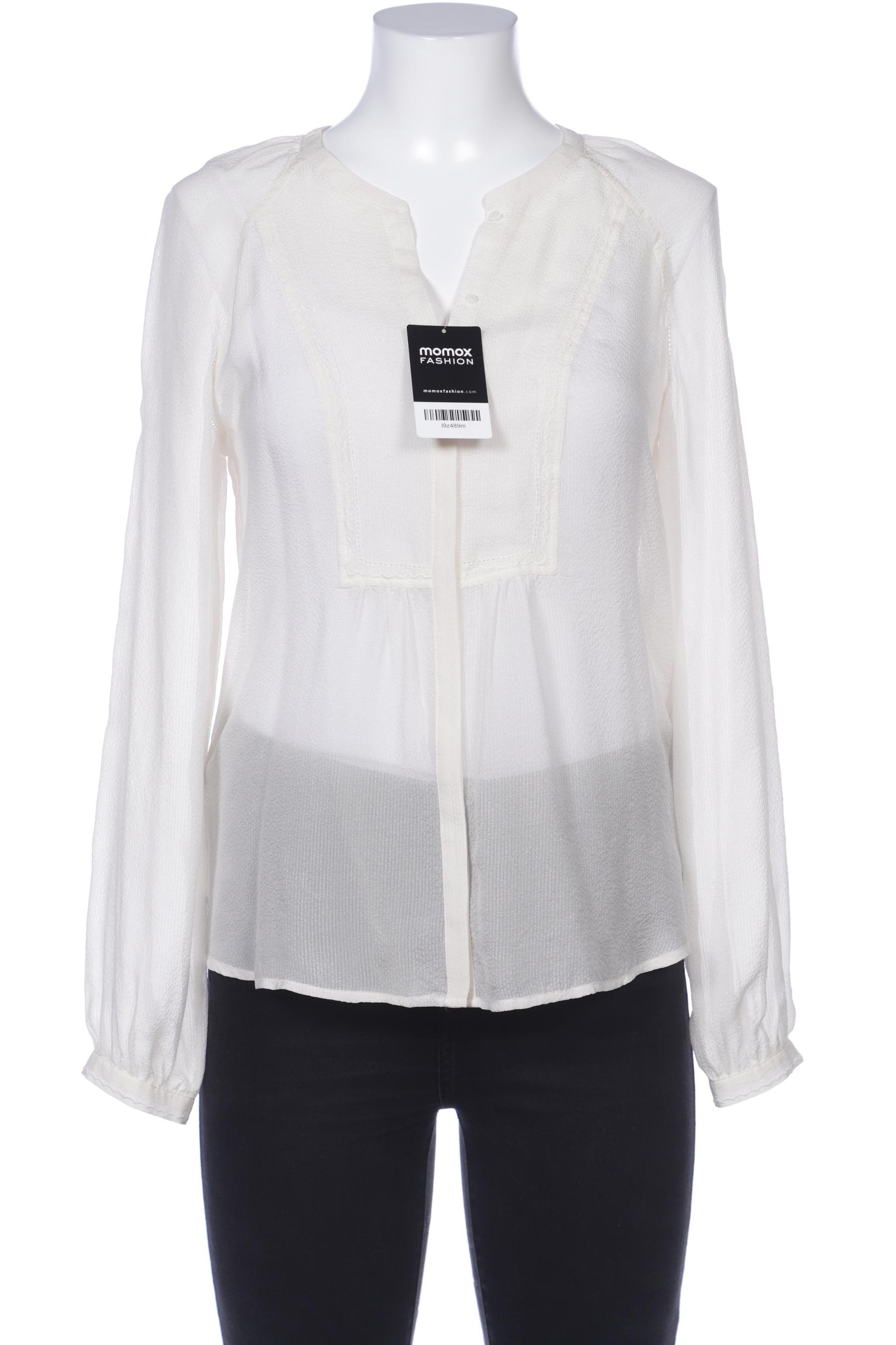 

Massimo Dutti Damen Bluse, cremeweiß, Gr. 40