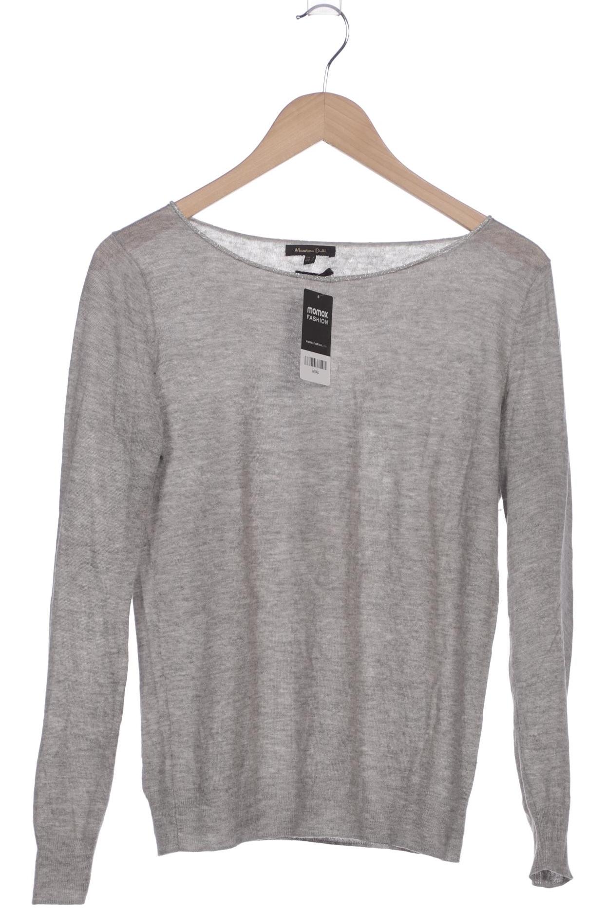 

Massimo Dutti Damen Pullover, grau, Gr. 36