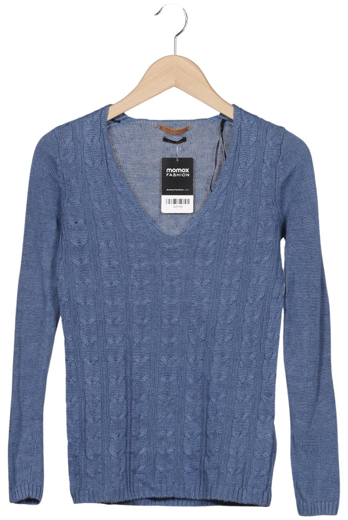 

Massimo Dutti Damen Pullover, blau, Gr. 36