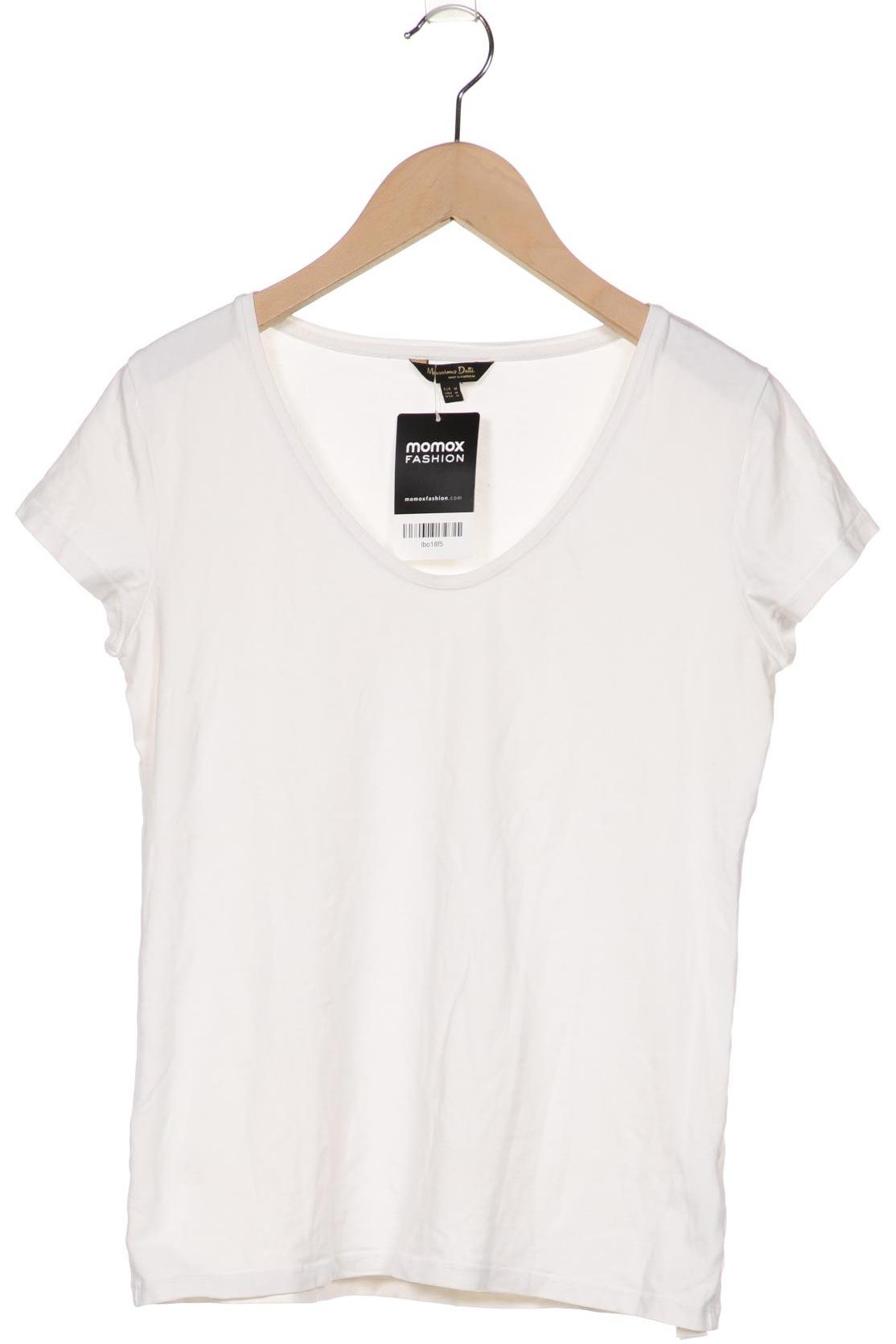 

Massimo Dutti Damen T-Shirt, weiß