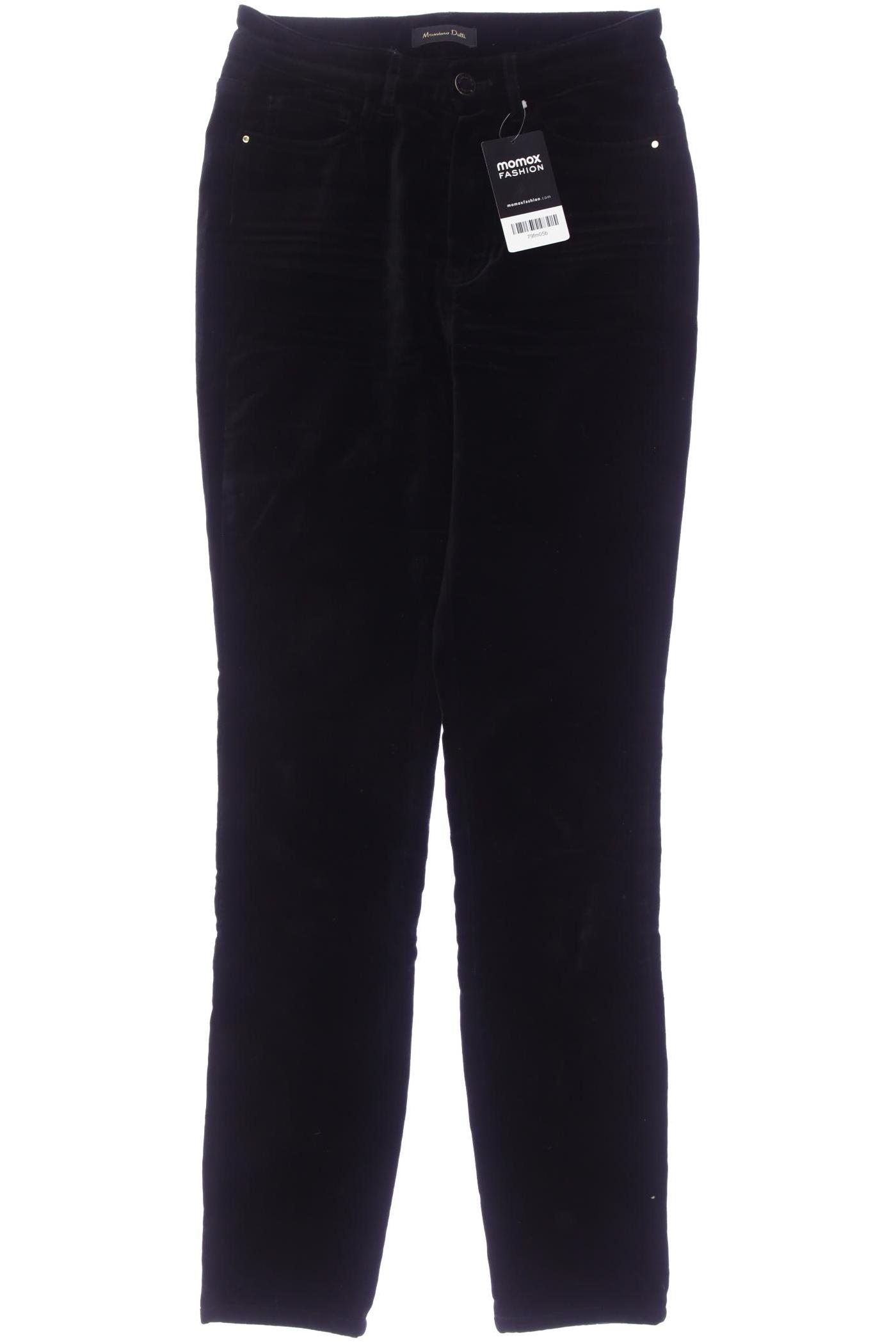 

Massimo Dutti Damen Stoffhose, schwarz, Gr. 34