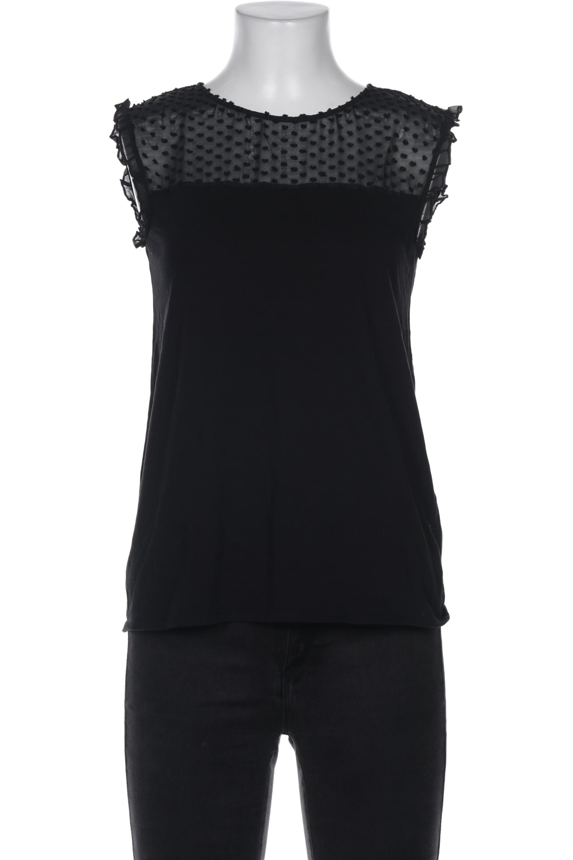 

Massimo Dutti Damen Top, schwarz, Gr. 36