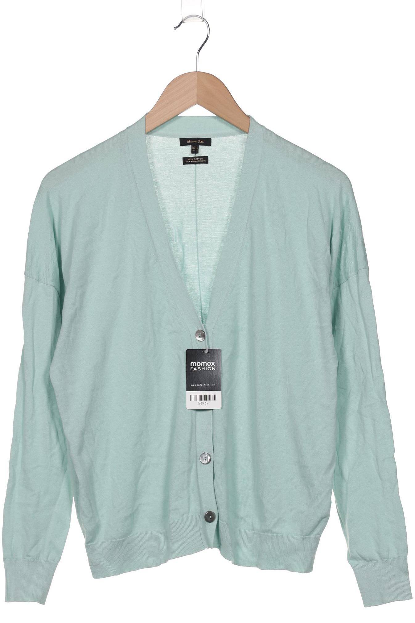 

Massimo Dutti Damen Strickjacke, hellgrün, Gr. 36