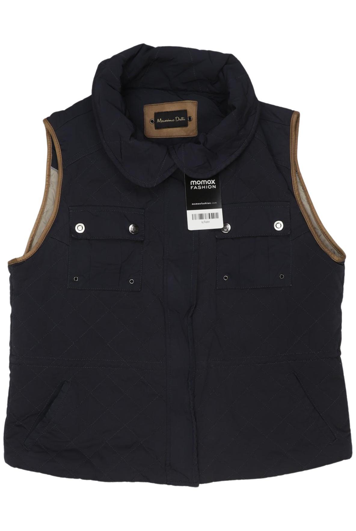 

Massimo Dutti Damen Weste, marineblau, Gr. 42