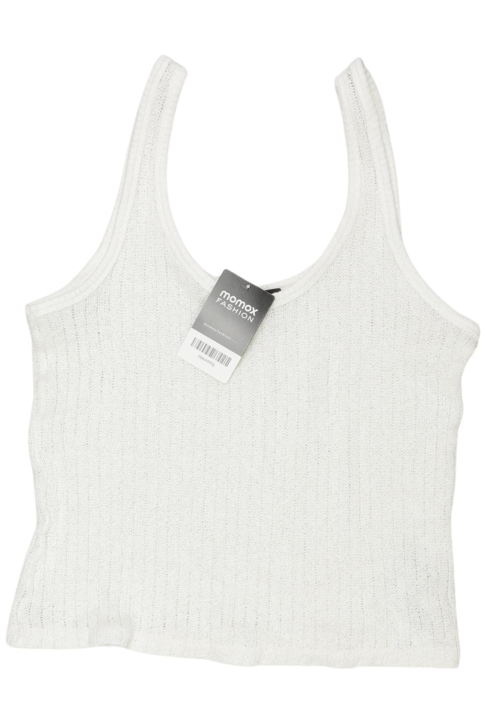 

Massimo Dutti Damen Top, weiß, Gr. 34