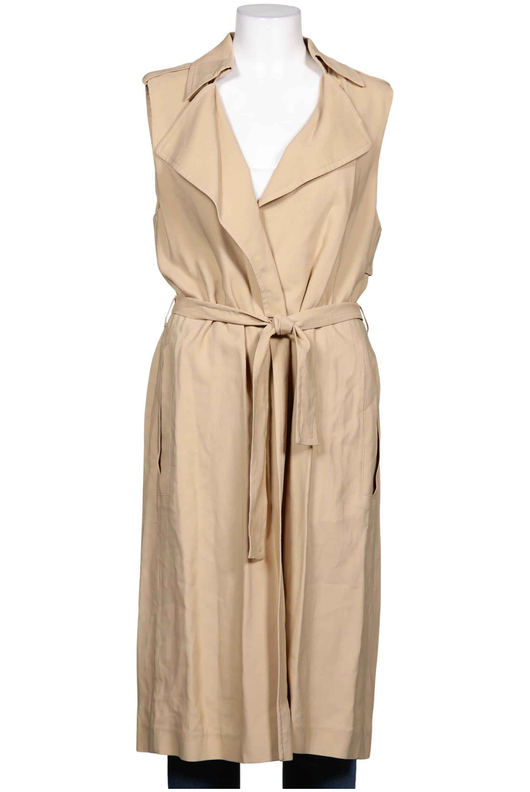 

Massimo Dutti Damen Mantel, beige, Gr. 38