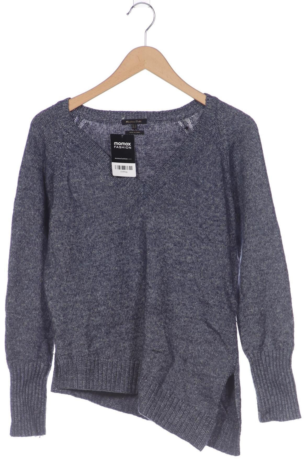 

Massimo Dutti Damen Pullover, blau, Gr. 38