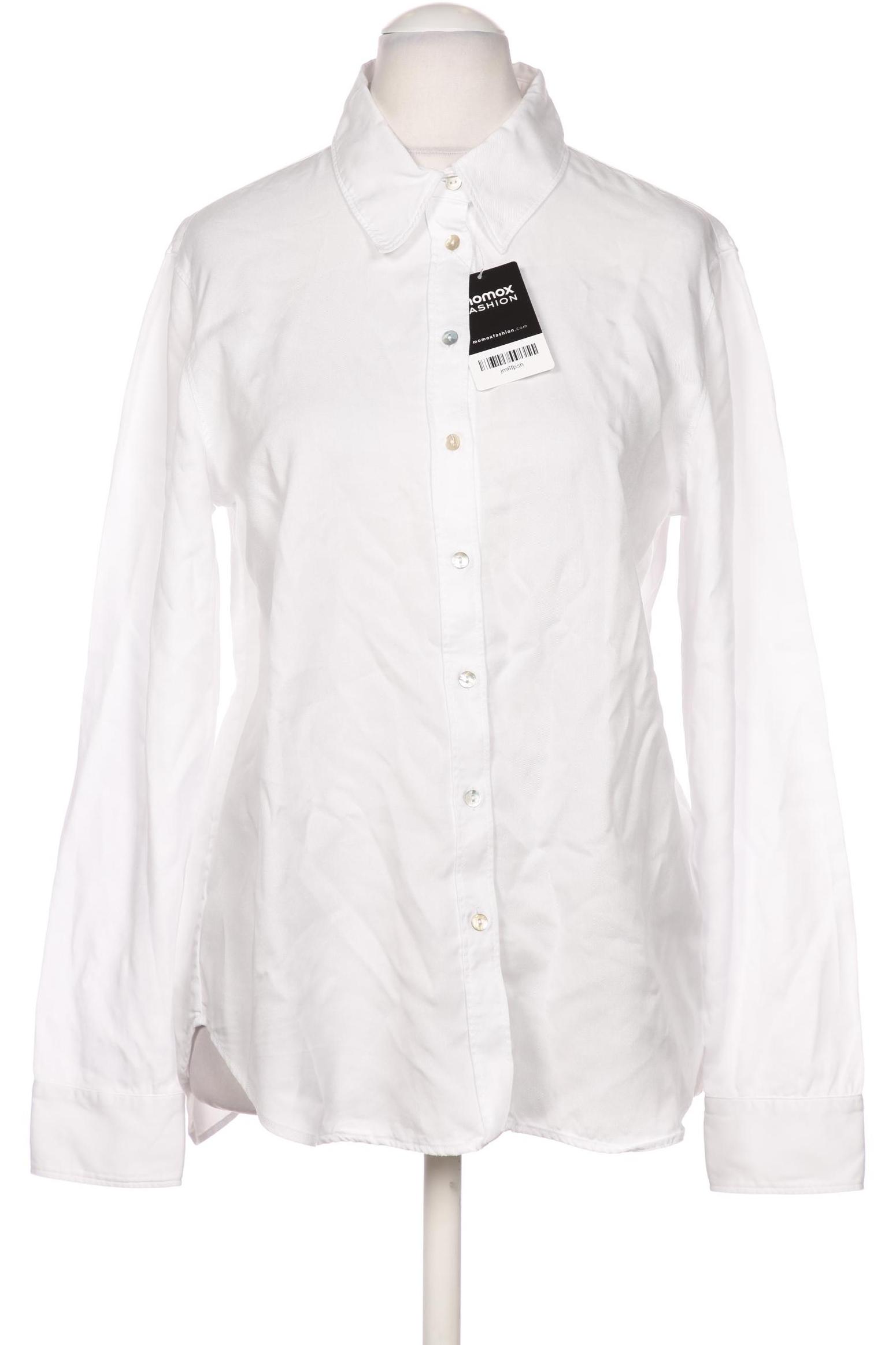 

Massimo Dutti Damen Bluse, weiß, Gr. 40