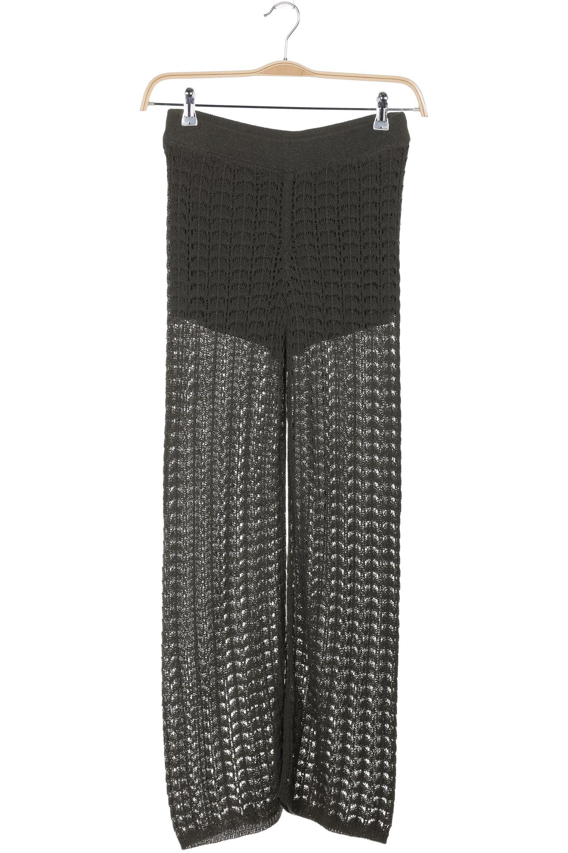 

Massimo Dutti Damen Stoffhose, grün, Gr. 0